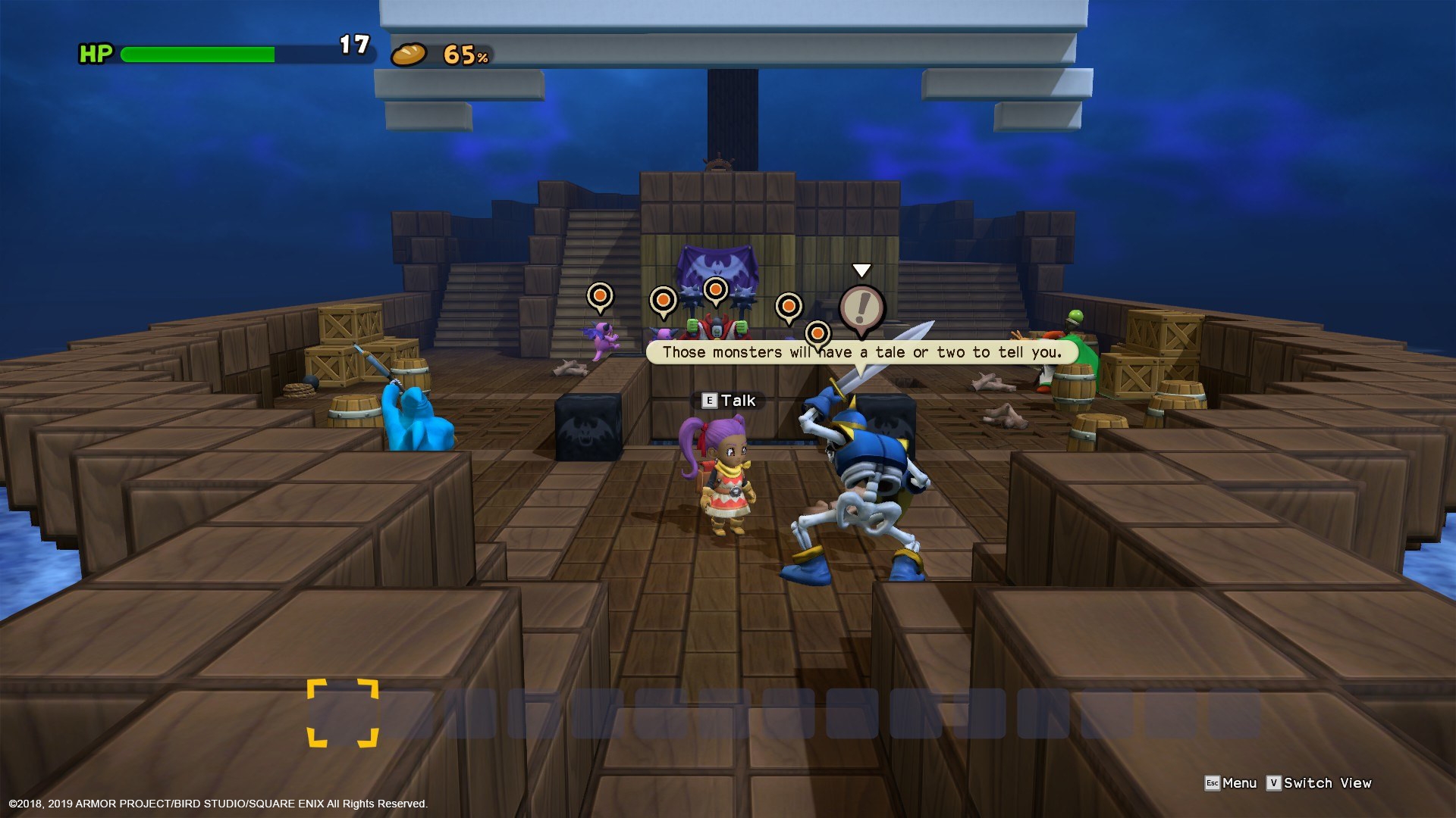 Скриншот из игры Dragon Quest Builders 2 под номером 2