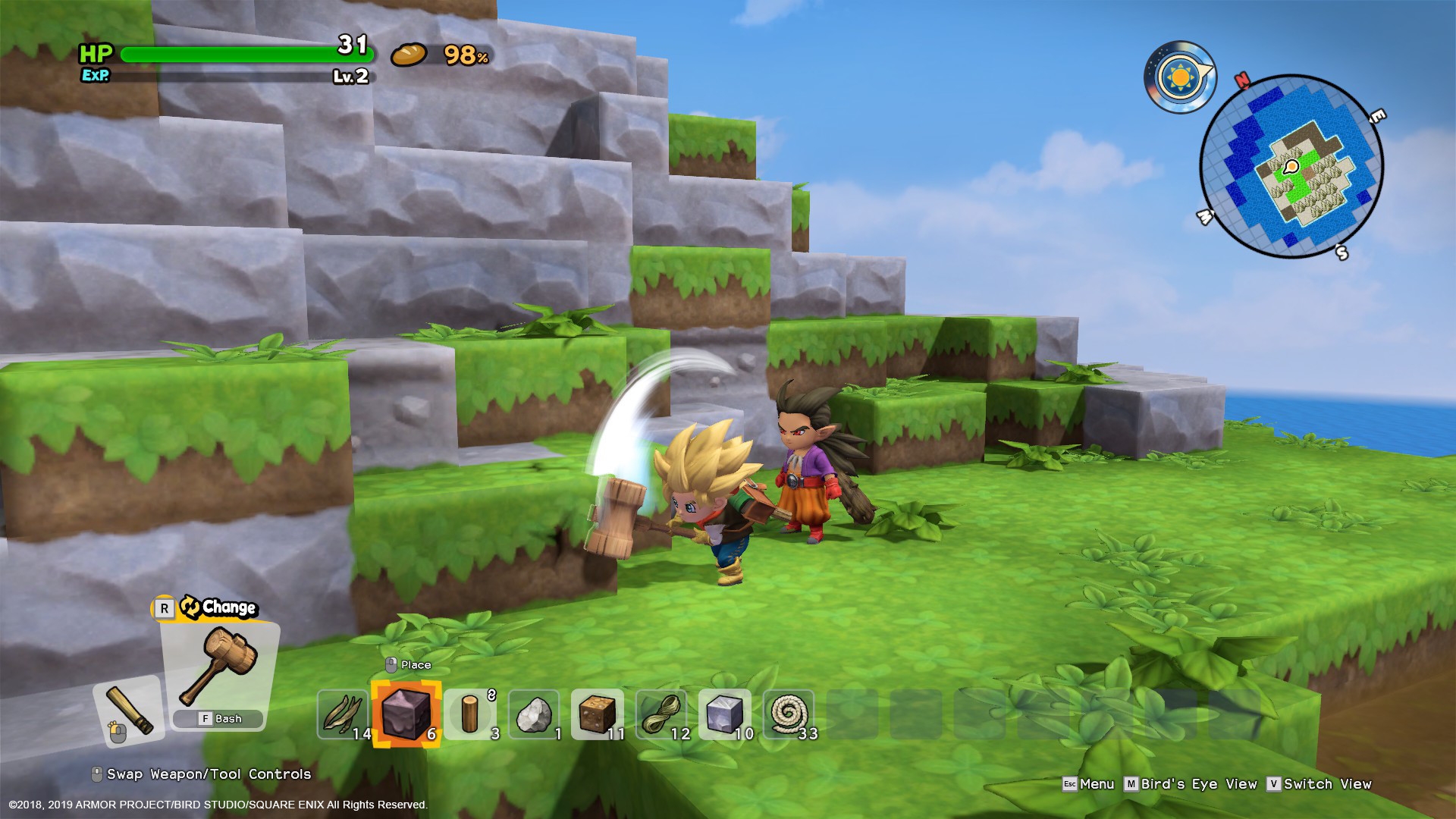 Скриншот из игры Dragon Quest Builders 2 под номером 4