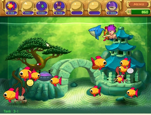 Скриншот из игры Insaniquarium под номером 3