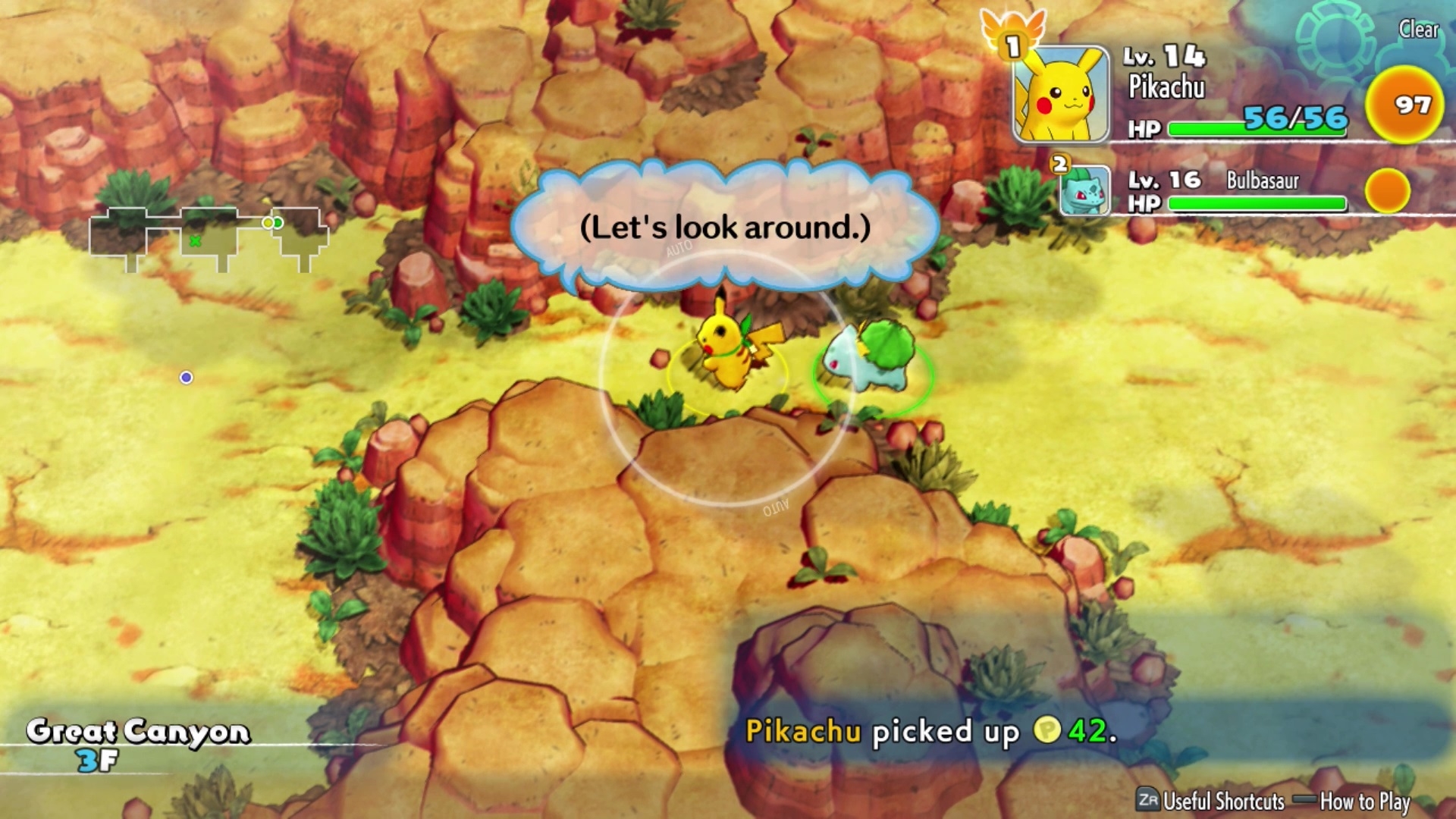 Скриншот из игры Pokemon Mystery Dungeon: Rescue Team DX под номером 15