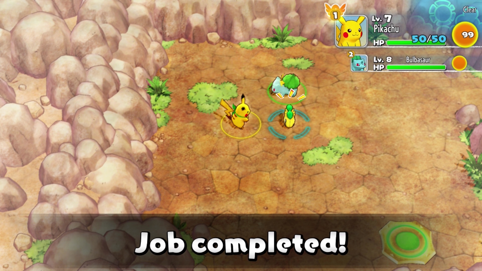 Скриншот из игры Pokemon Mystery Dungeon: Rescue Team DX под номером 2