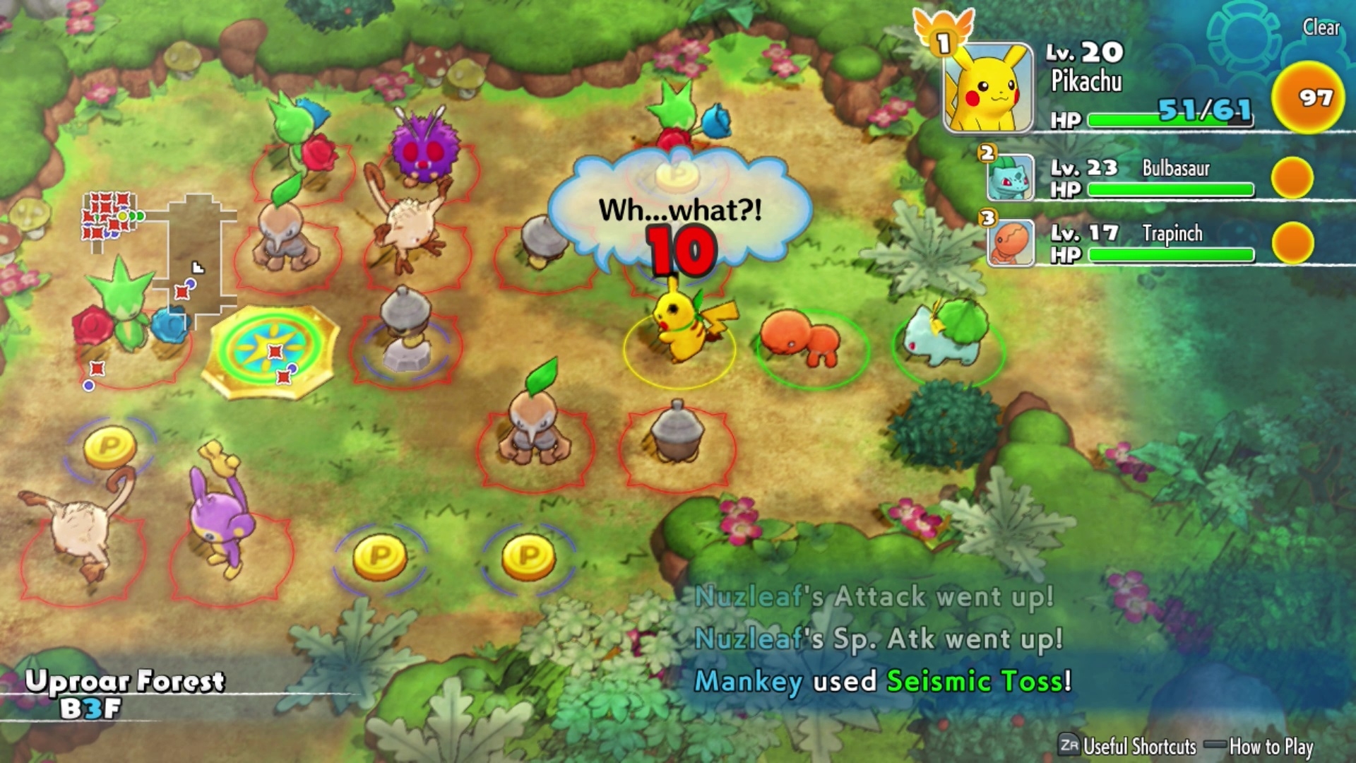 Скриншот из игры Pokemon Mystery Dungeon: Rescue Team DX под номером 5