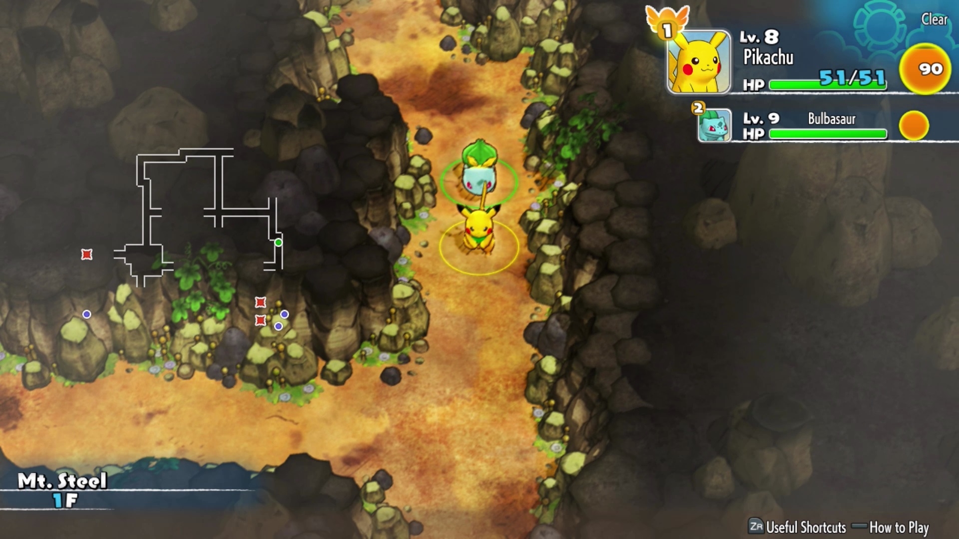 Скриншот из игры Pokemon Mystery Dungeon: Rescue Team DX под номером 6