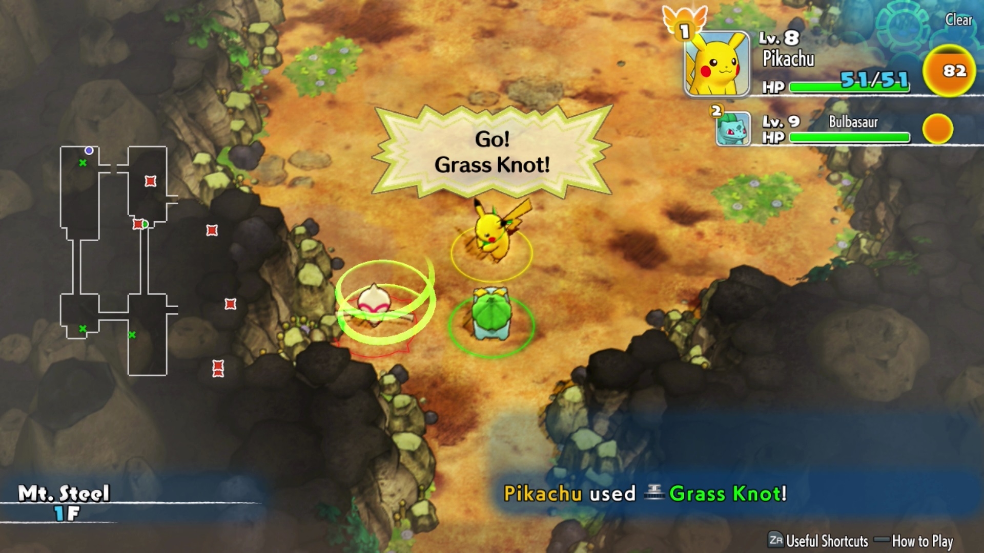 Скриншот из игры Pokemon Mystery Dungeon: Rescue Team DX под номером 8