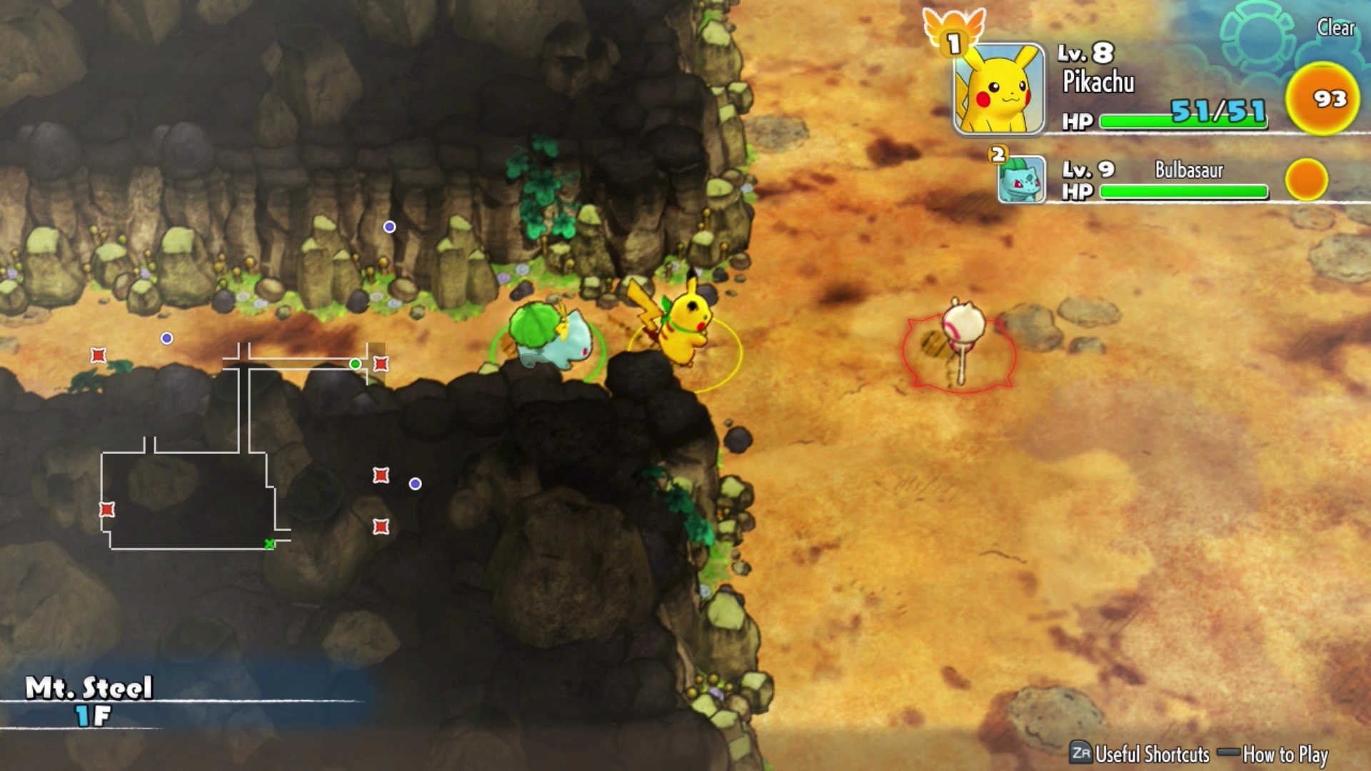 Скриншот из игры Pokemon Mystery Dungeon: Rescue Team DX под номером 9