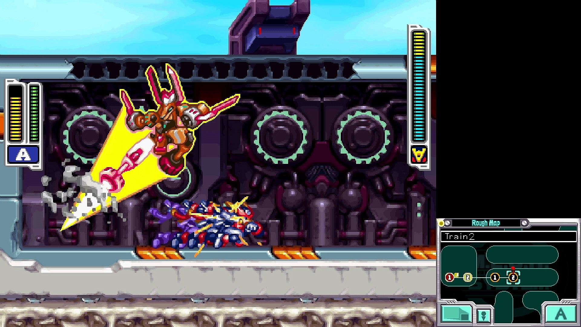 Скриншот из игры Mega Man Zero/ZX Legacy Collection под номером 6