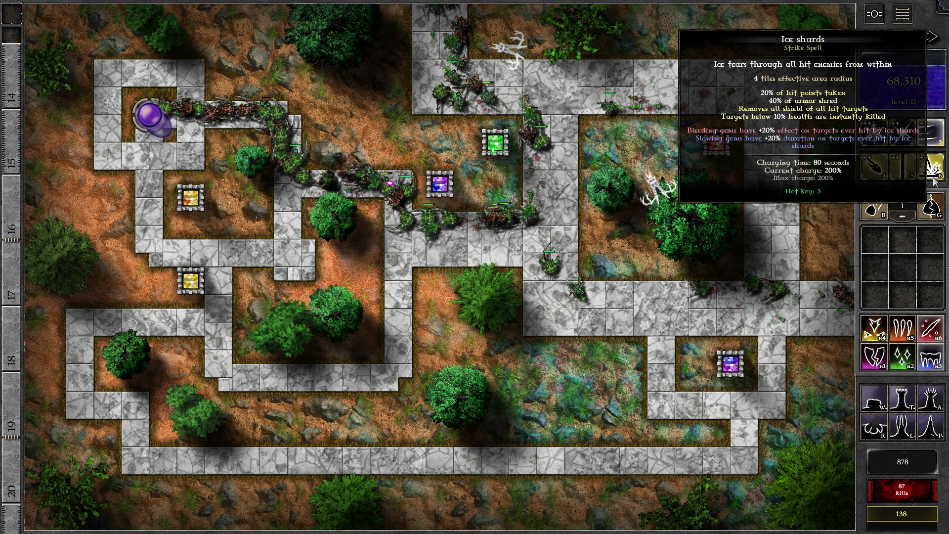 Скриншот из игры GemCraft - Frostborn Wrath под номером 3