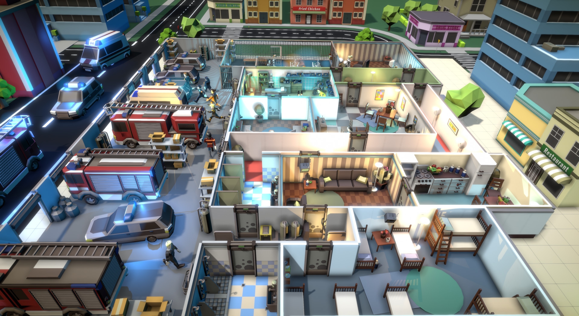 Скриншот из игры Rescue HQ - The Tycoon под номером 15