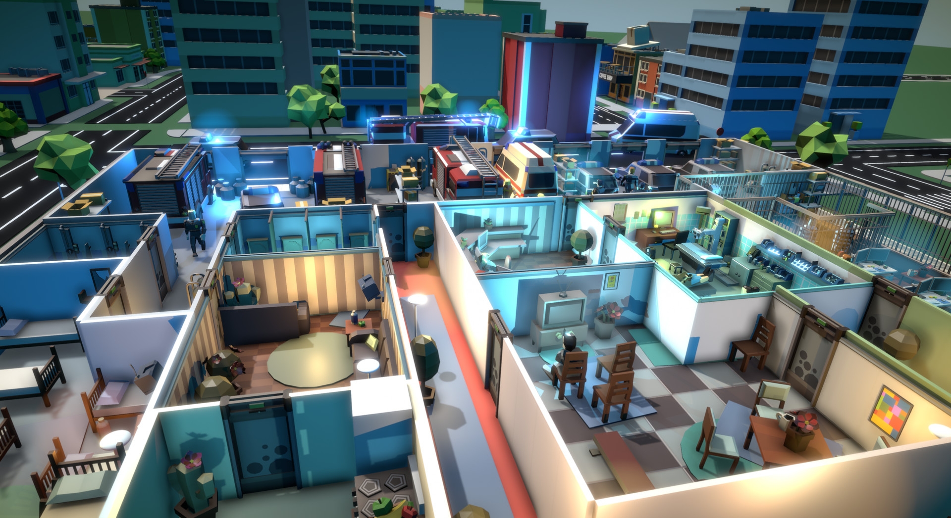 Скриншот из игры Rescue HQ - The Tycoon под номером 3
