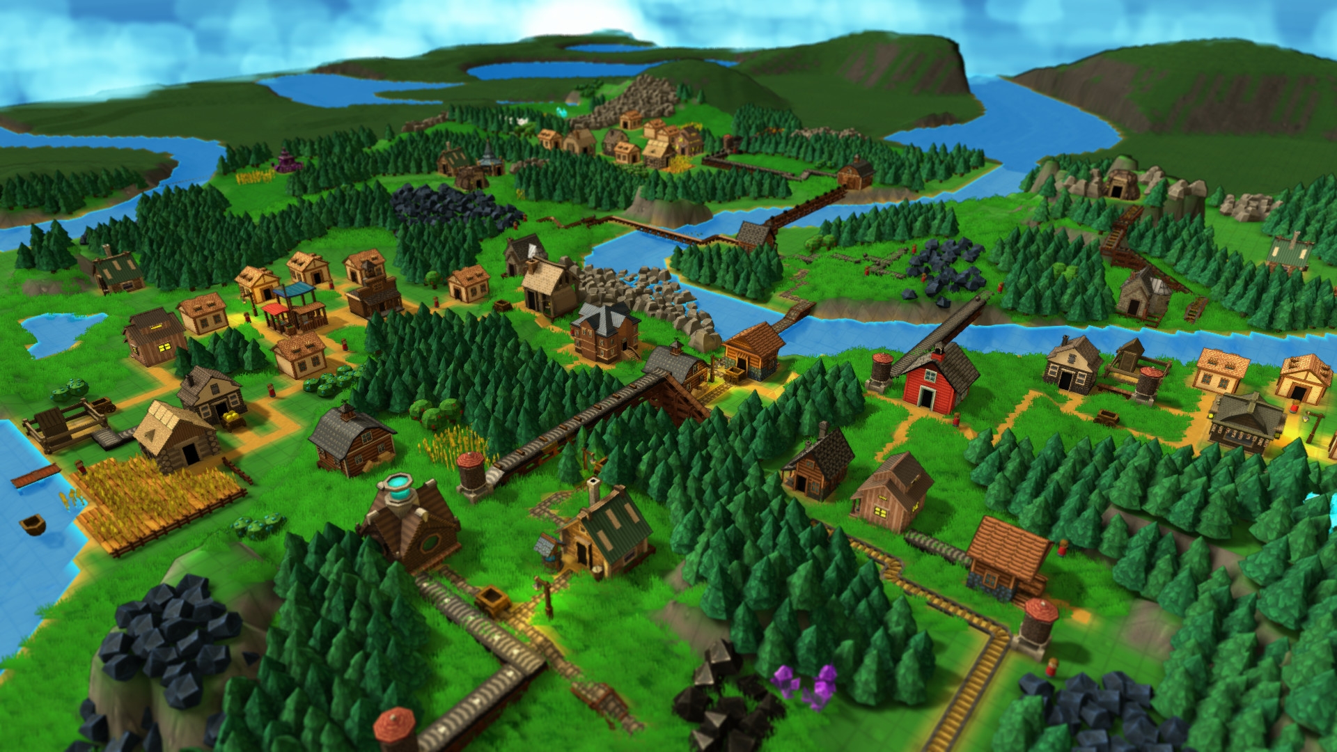 Скриншот из игры Factory Town под номером 1