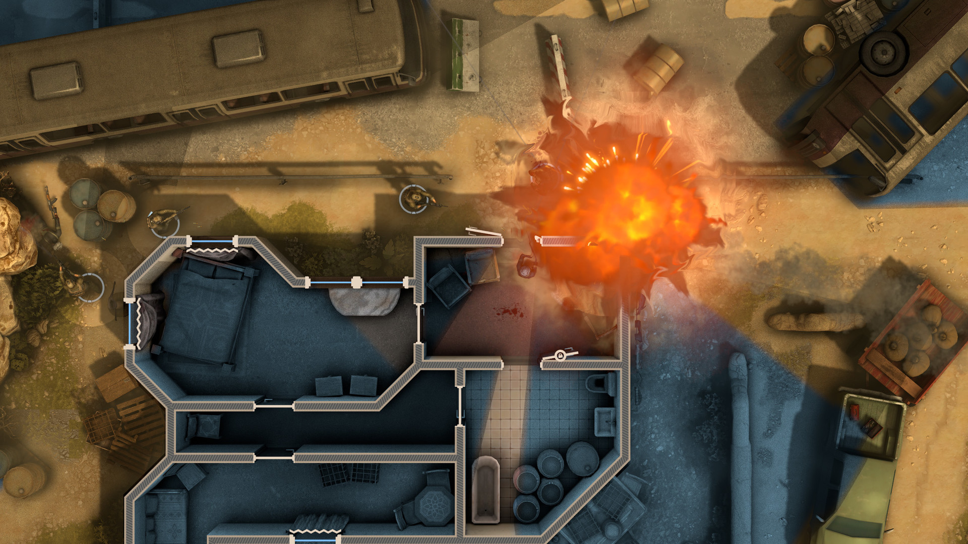 Скриншот из игры Door Kickers 2: Task Force North под номером 9