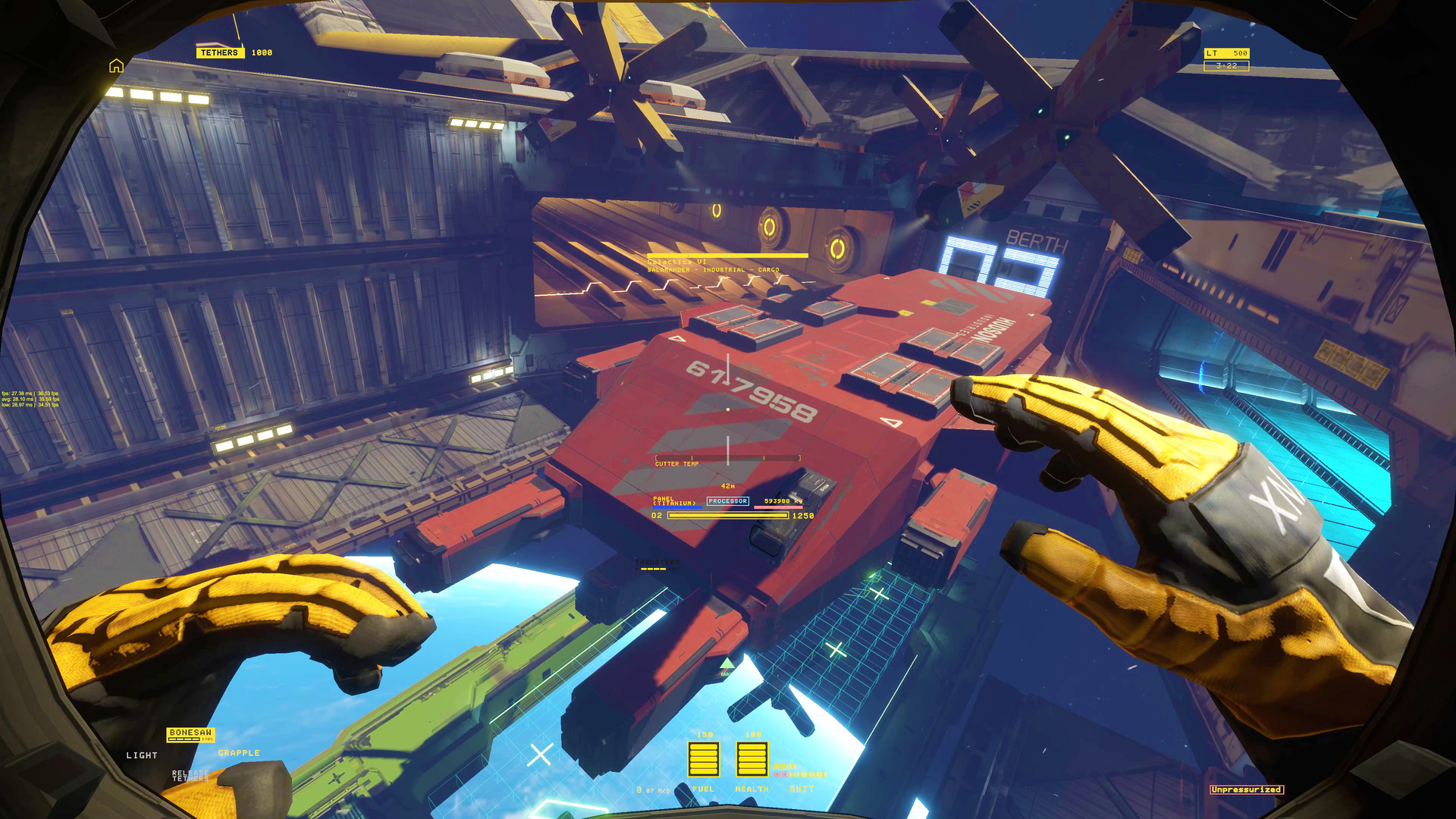 Скриншот из игры Hardspace: Shipbreaker под номером 4