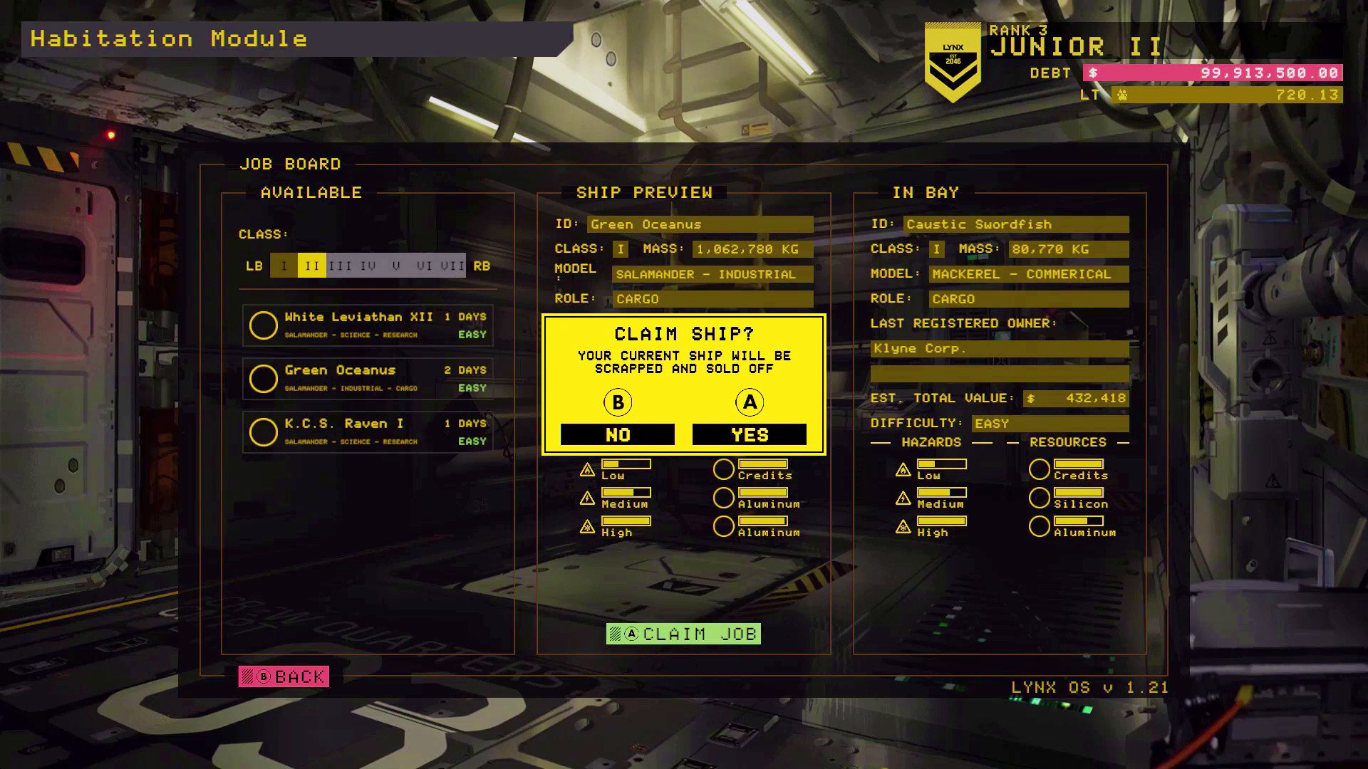Скриншот из игры Hardspace: Shipbreaker под номером 5