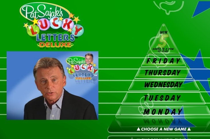 Скриншот из игры Pat Sajak