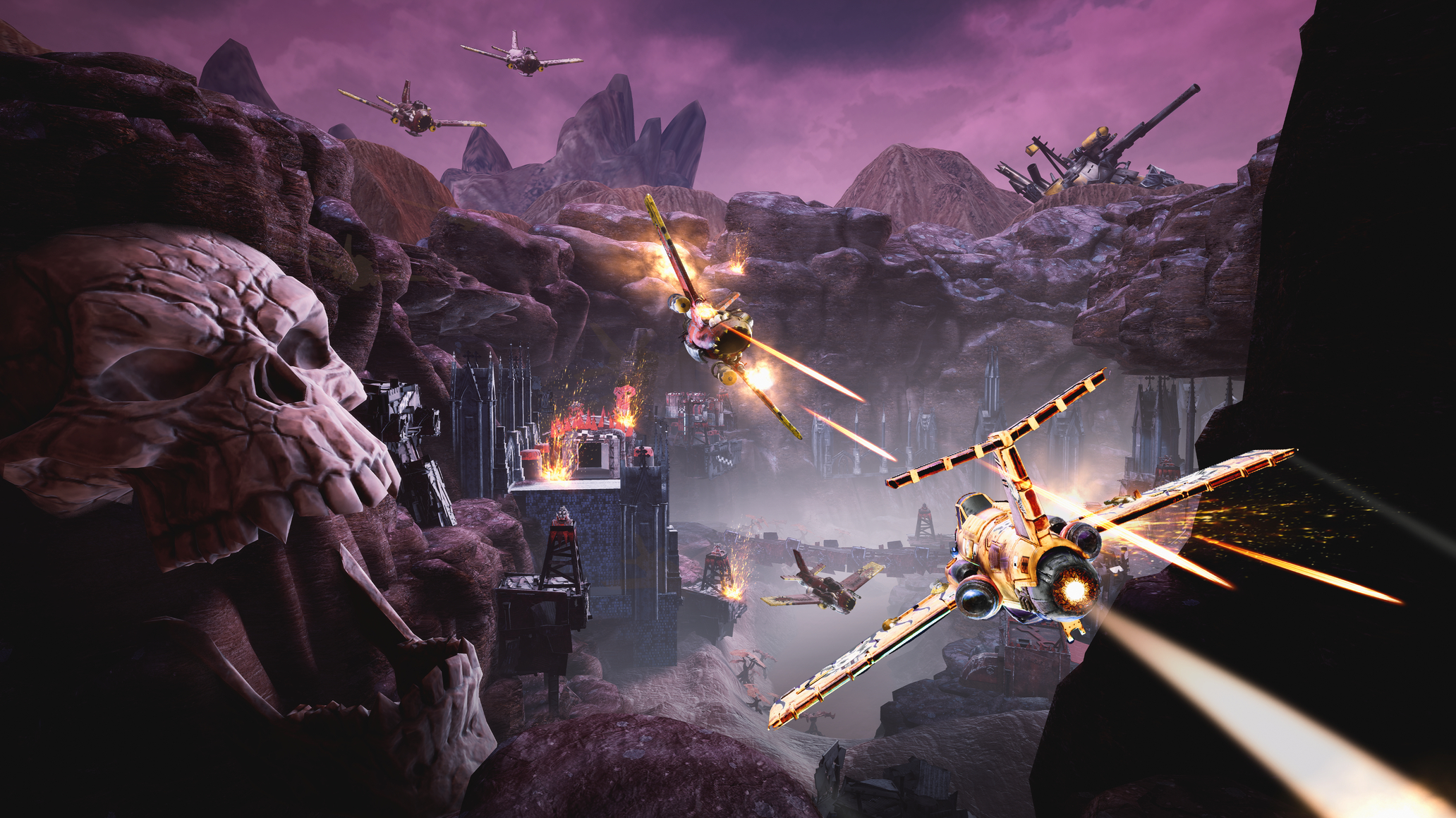 Скриншот из игры Warhammer 40,000: Dakka Squadron под номером 8
