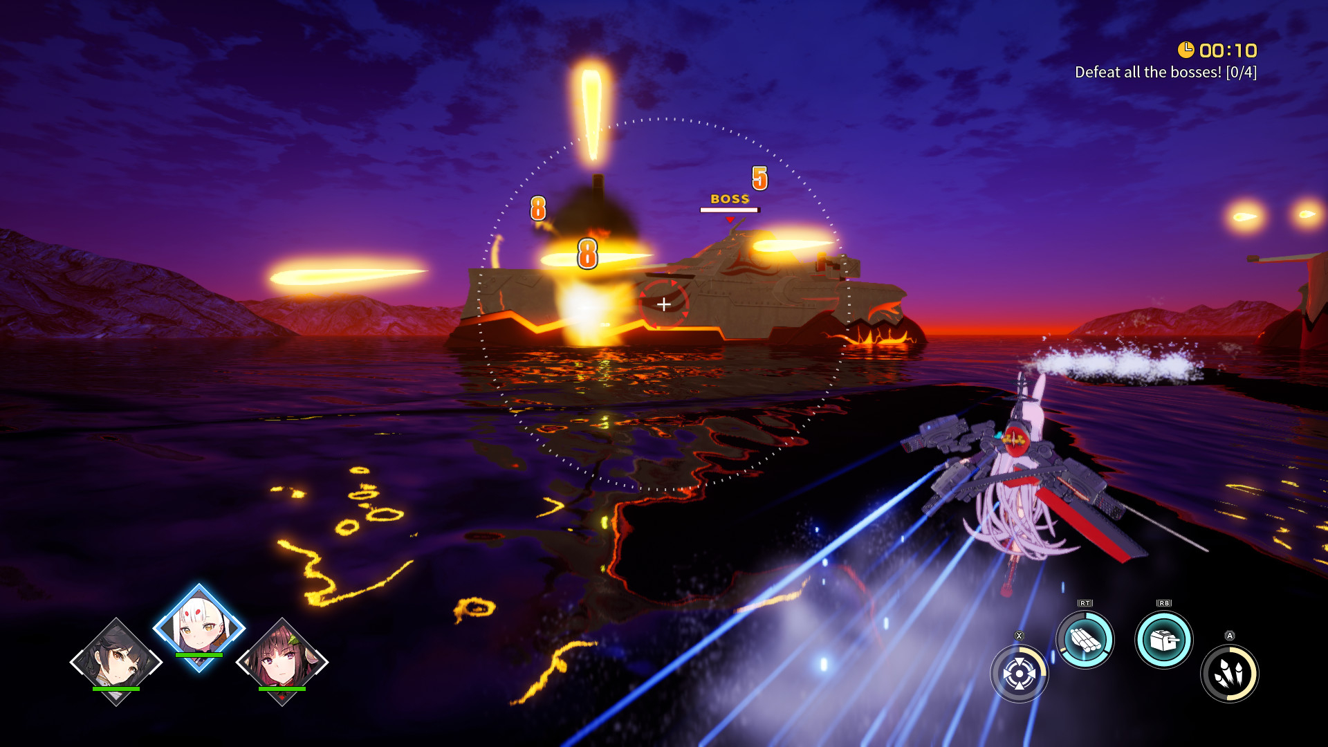 Скриншот из игры Azur Lane: Crosswave под номером 15