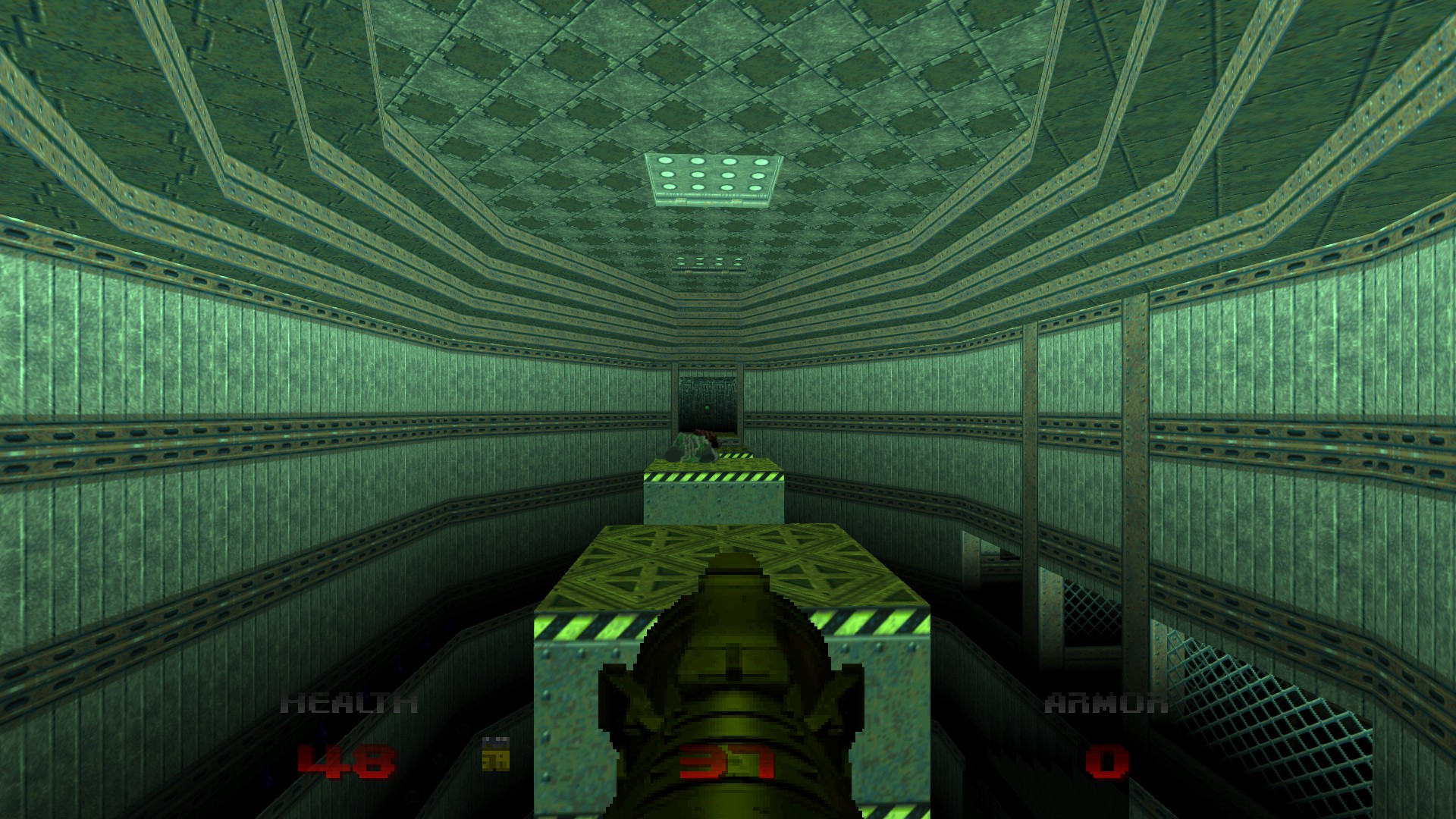 Скриншот из игры DOOM 64 под номером 1