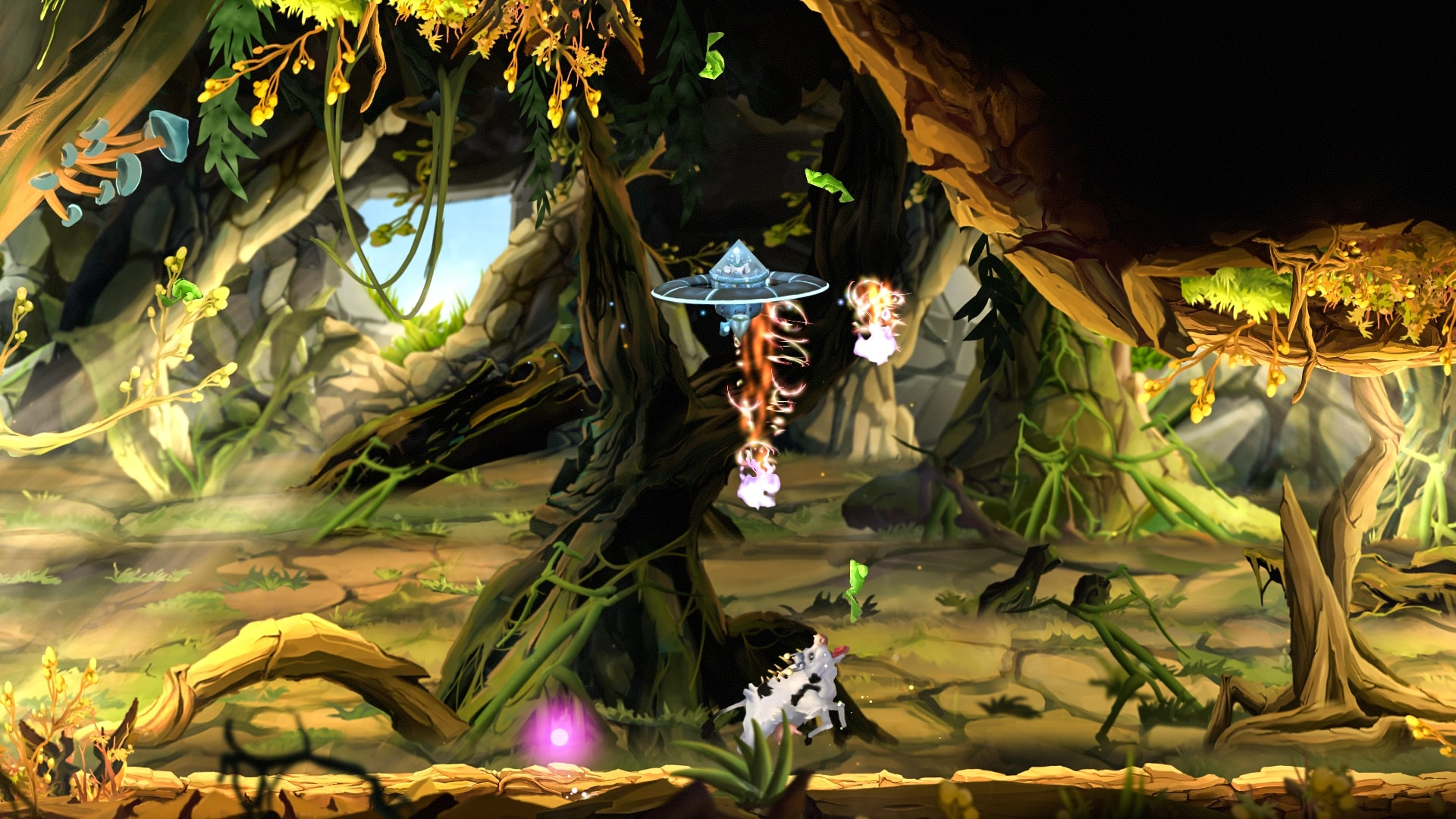 Скриншот из игры Moo Lander под номером 12
