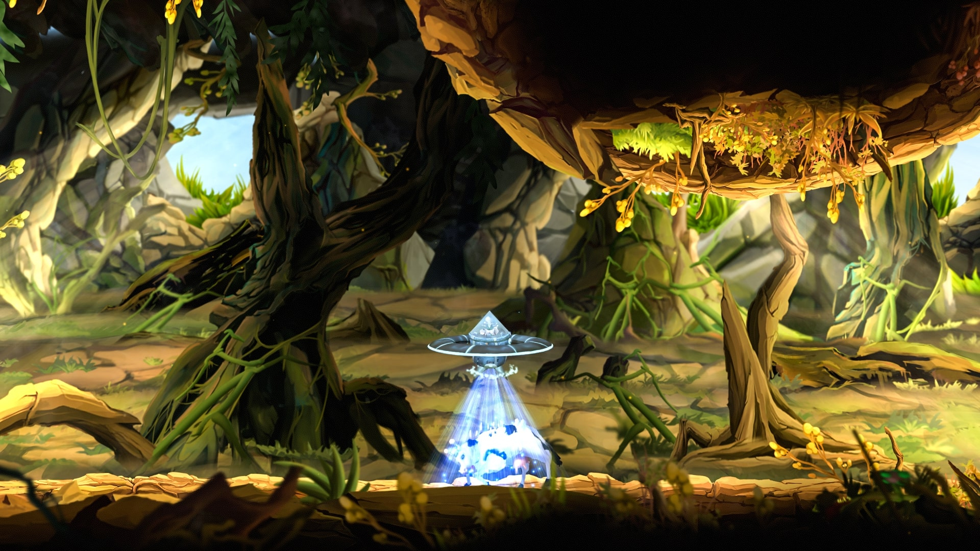 Скриншот из игры Moo Lander под номером 3
