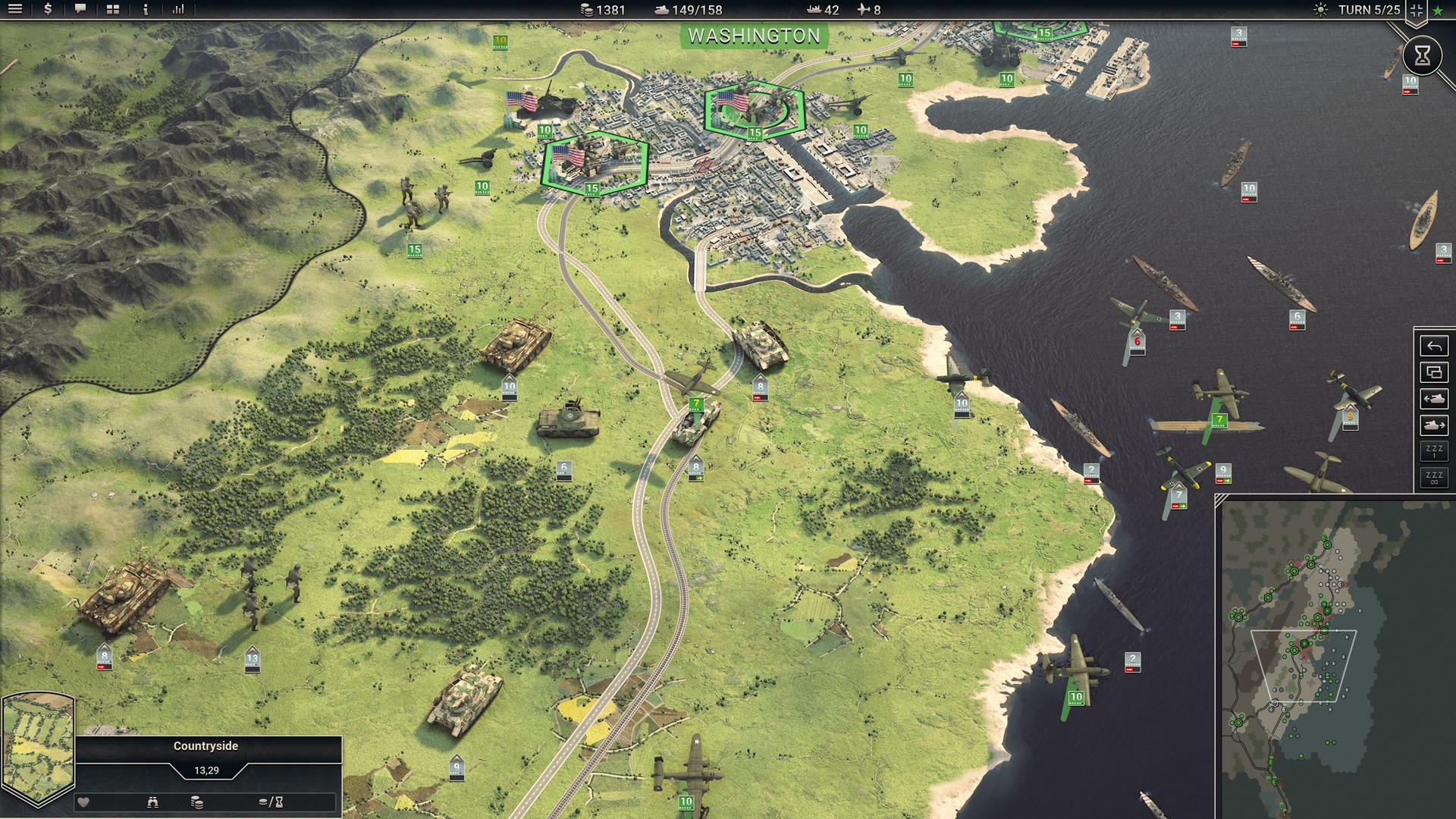 Скриншот из игры Panzer Corps 2 под номером 12