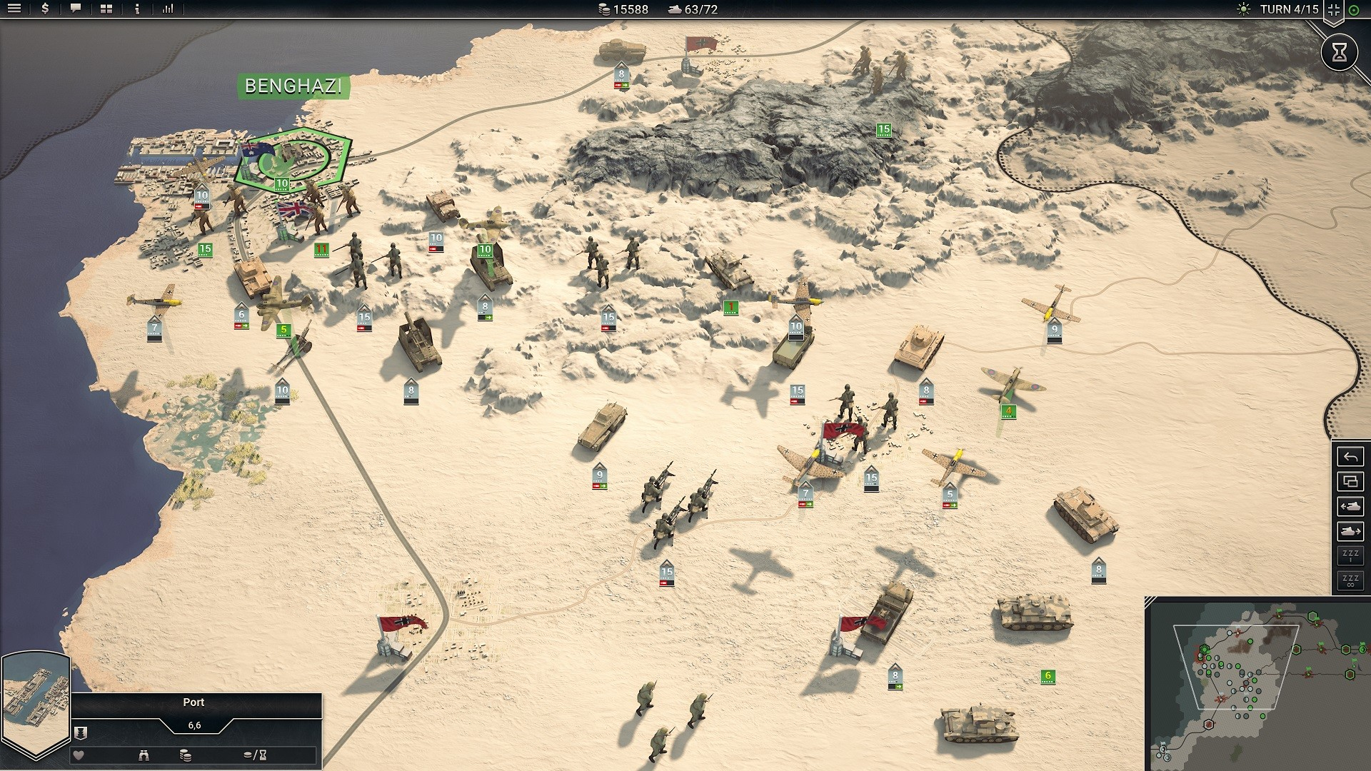 Скриншот из игры Panzer Corps 2 под номером 2
