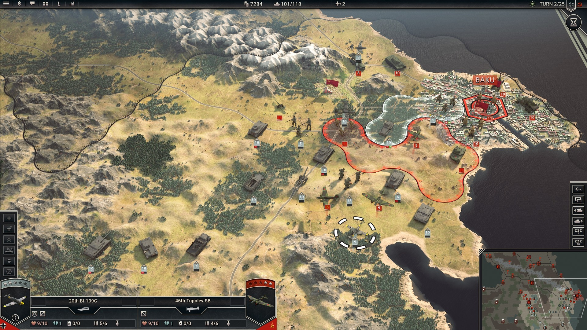 Скриншот из игры Panzer Corps 2 под номером 4