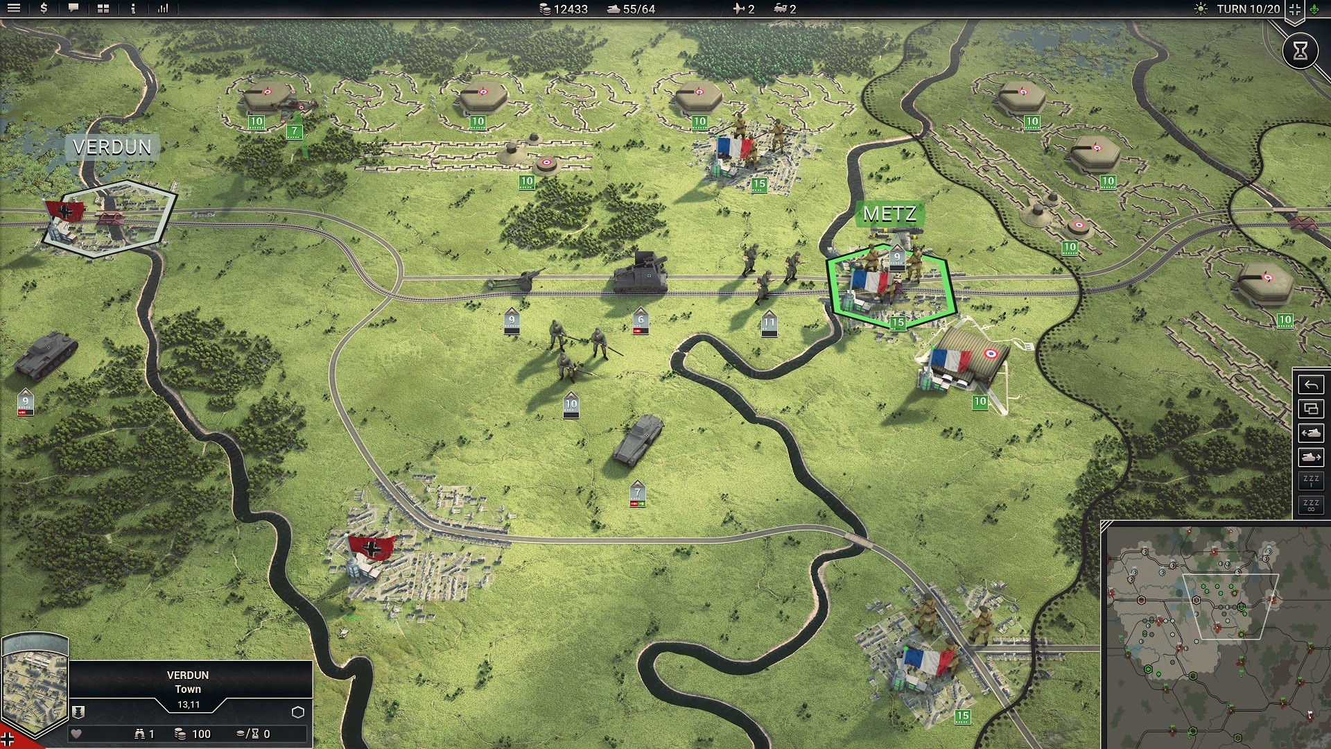 Скриншот из игры Panzer Corps 2 под номером 8