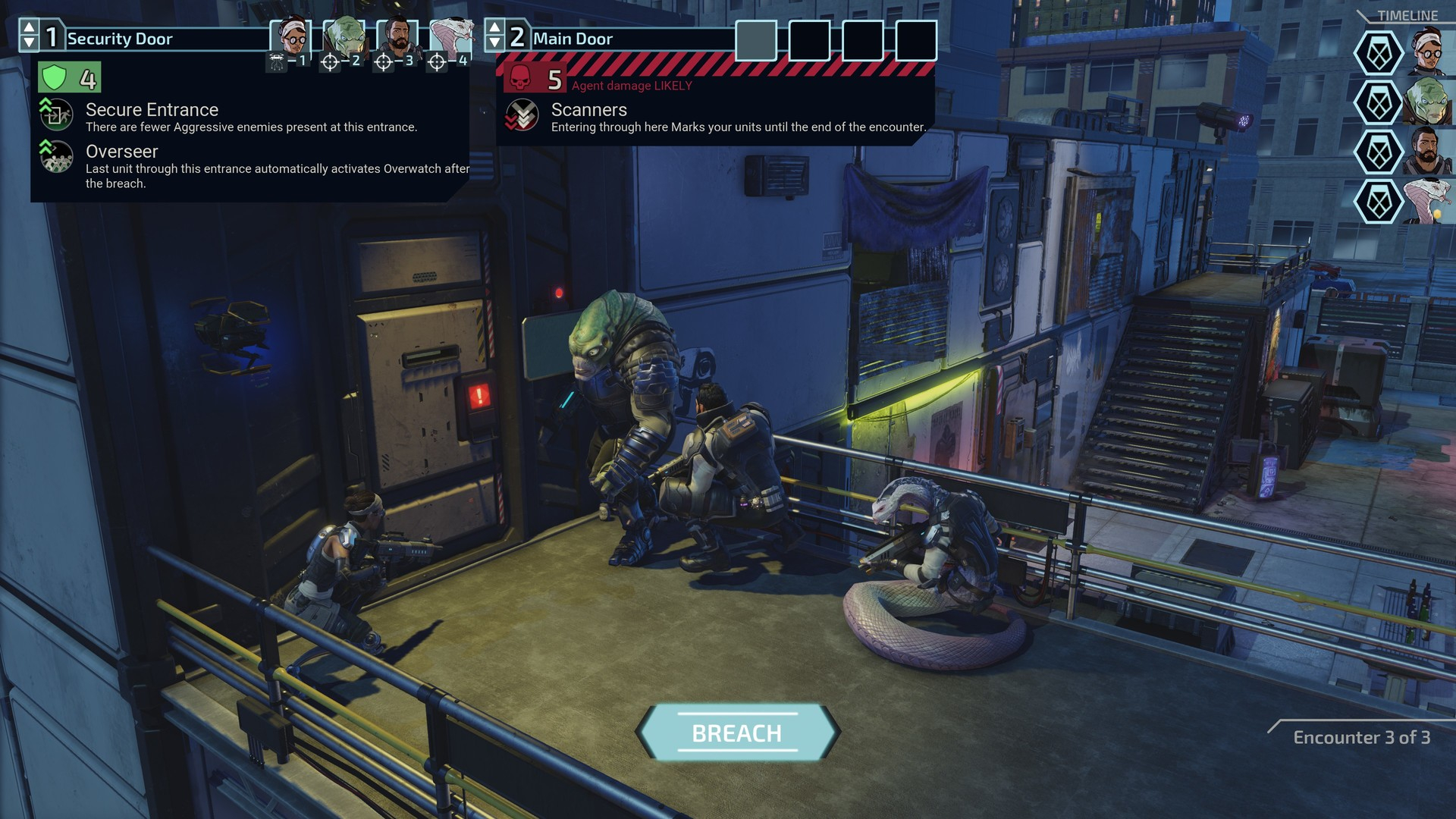 Скриншот из игры XCOM: Chimera Squad под номером 1