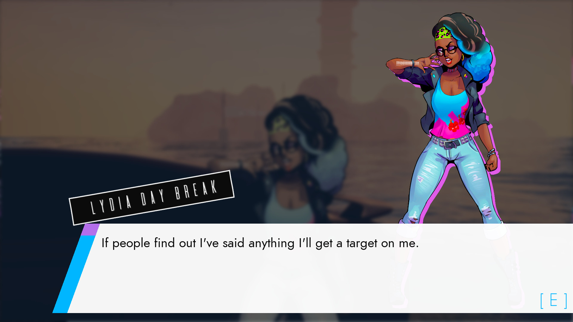 Скриншот из игры Paradise Killer под номером 3