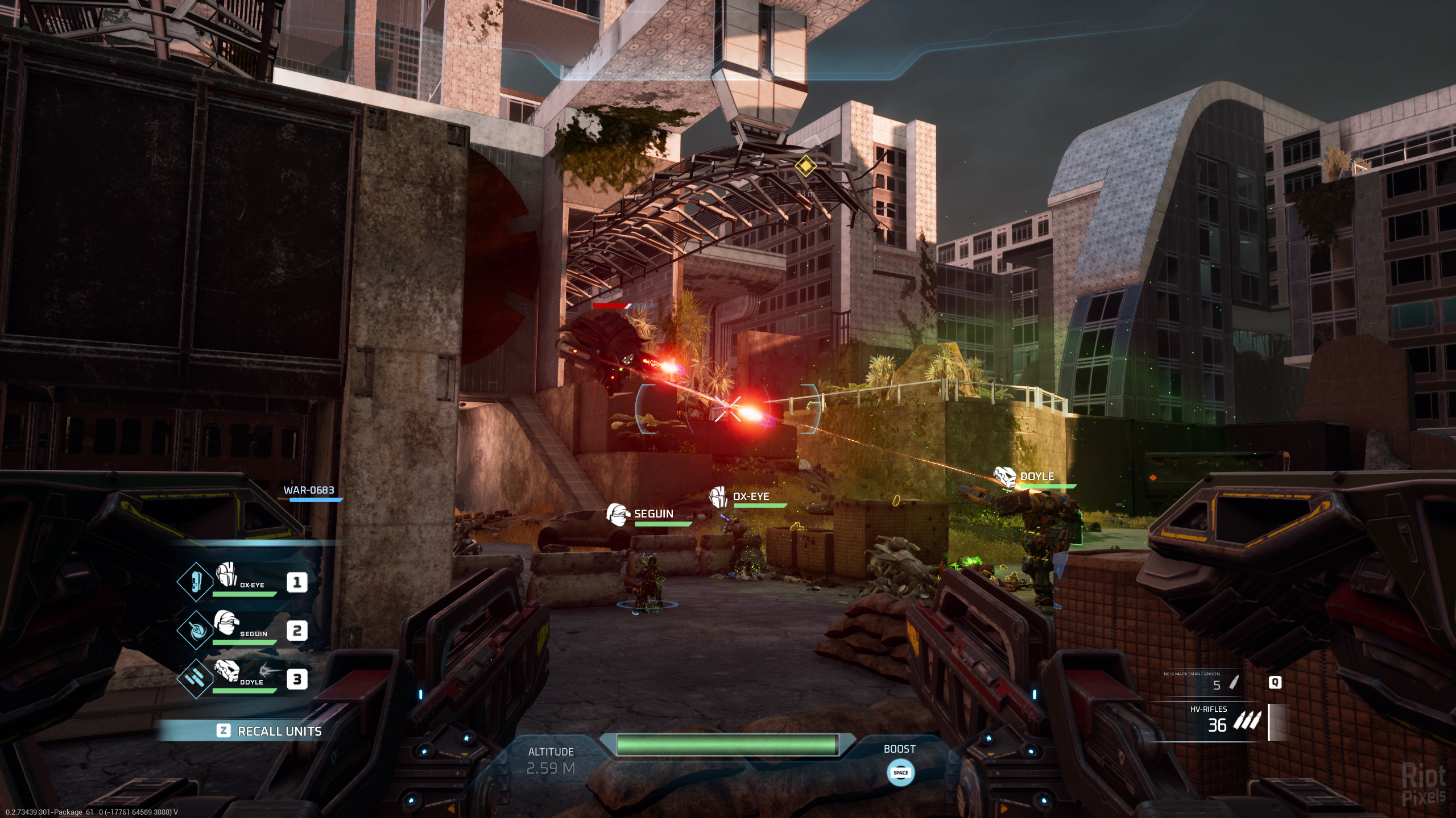 Скриншот из игры Disintegration под номером 10