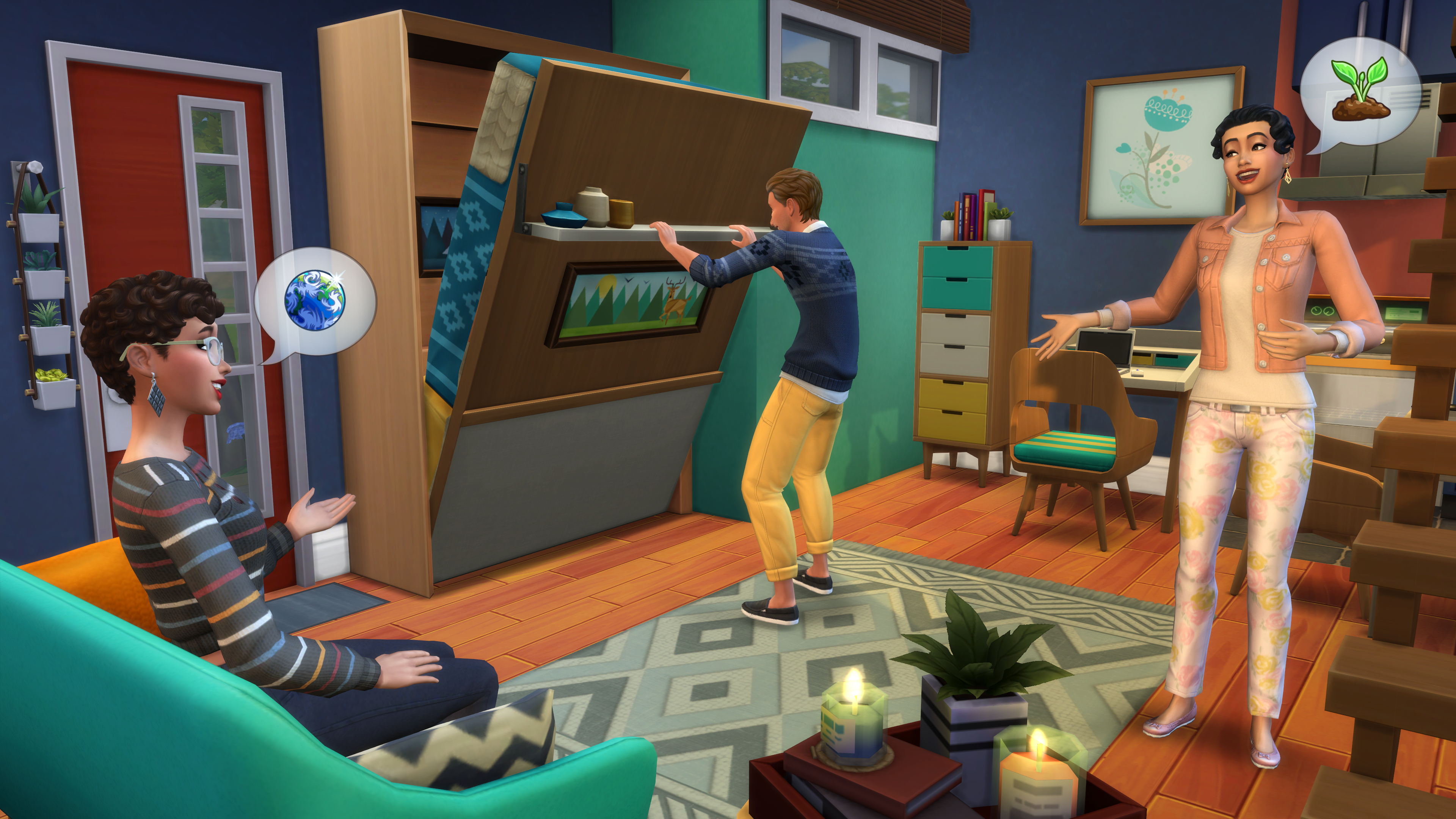 Скриншот из игры The Sims 4: Tiny Living под номером 6