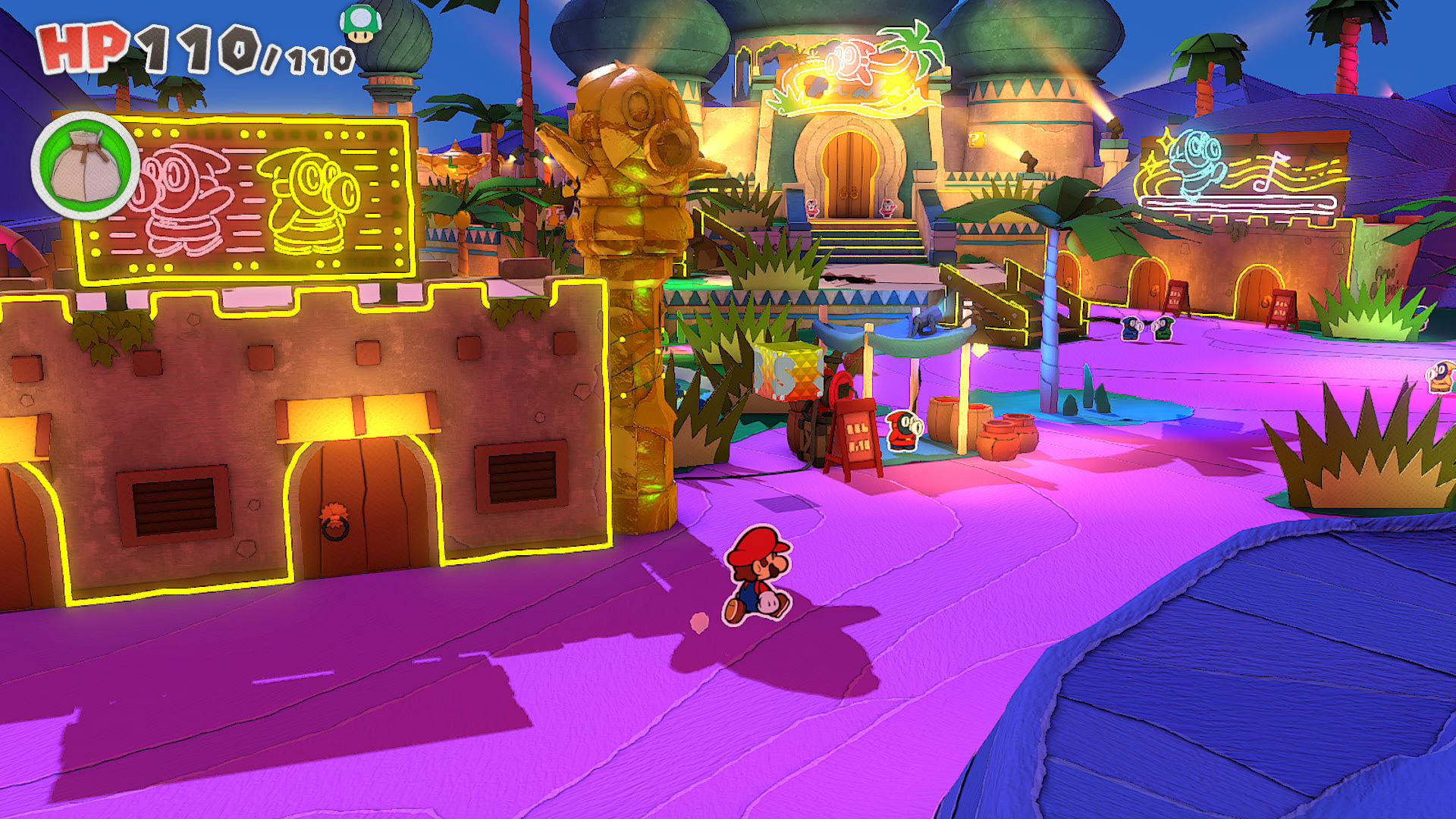 Скриншот из игры Paper Mario: The Origami King под номером 1