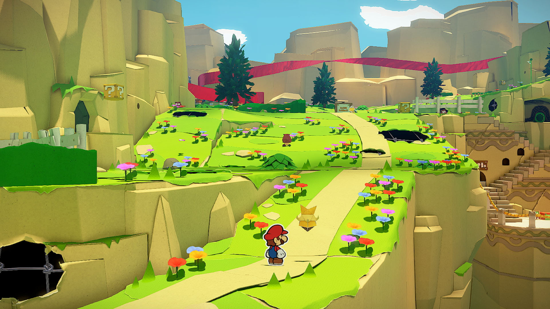Скриншот из игры Paper Mario: The Origami King под номером 3