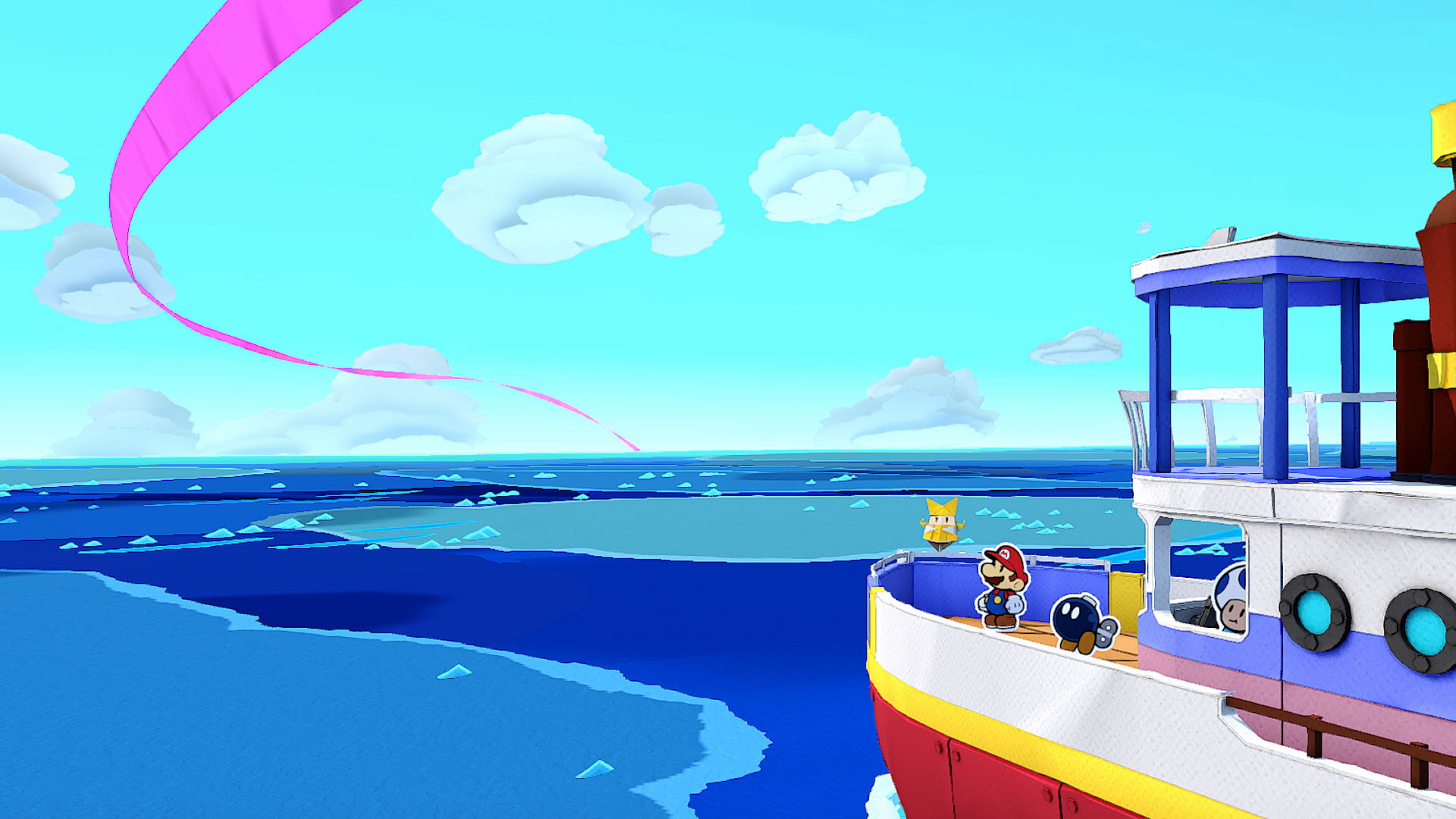 Скриншот из игры Paper Mario: The Origami King под номером 4