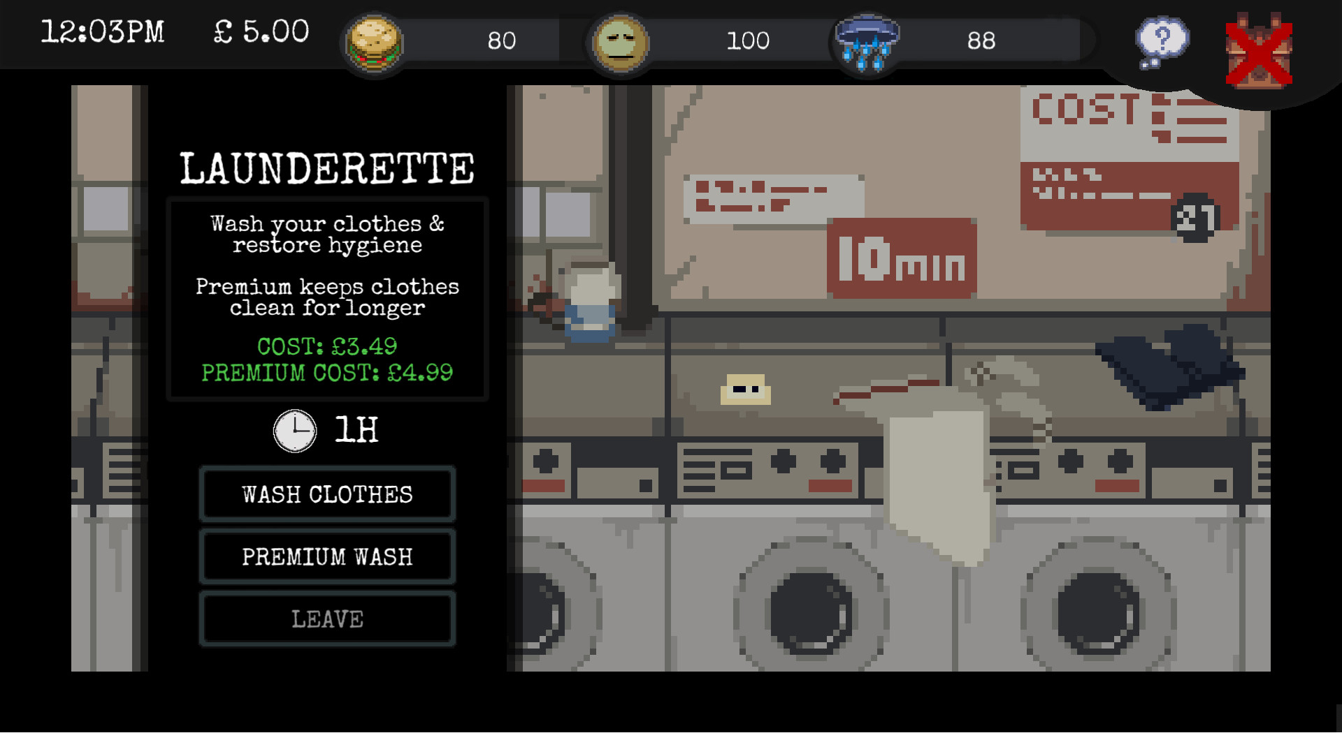 Скриншот из игры CHANGE: A Homeless Survival Experience под номером 9