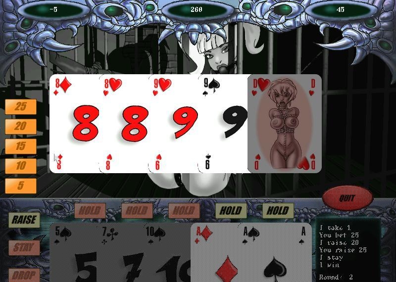 Скриншот 8 из игры Patti Pain's Bondage Poker. 