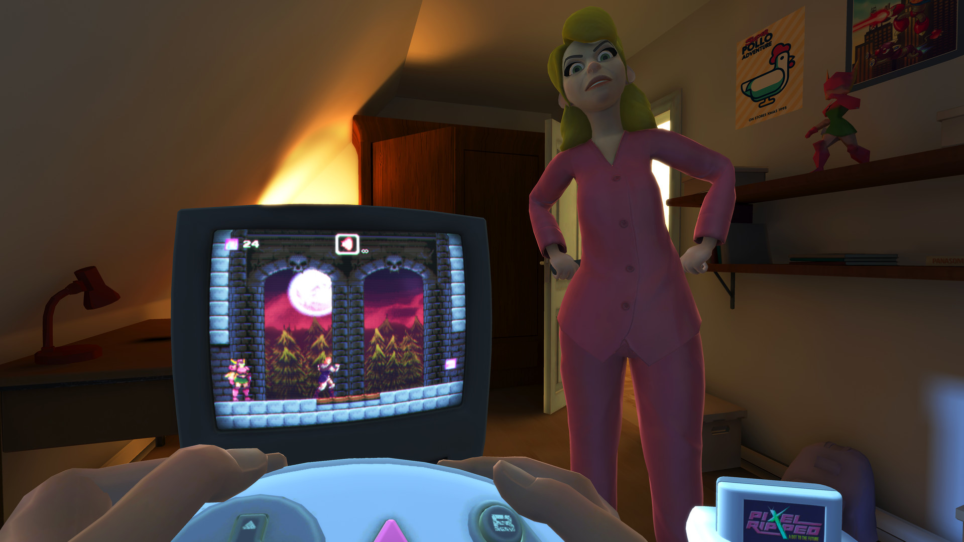 Скриншот из игры Pixel Ripped 1995 под номером 3