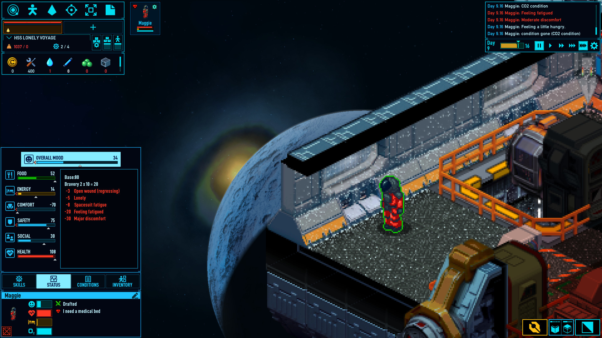 Скриншот из игры Space Haven под номером 1