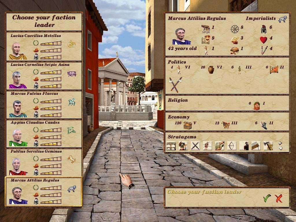 Скриншот из игры Pax Romana под номером 2