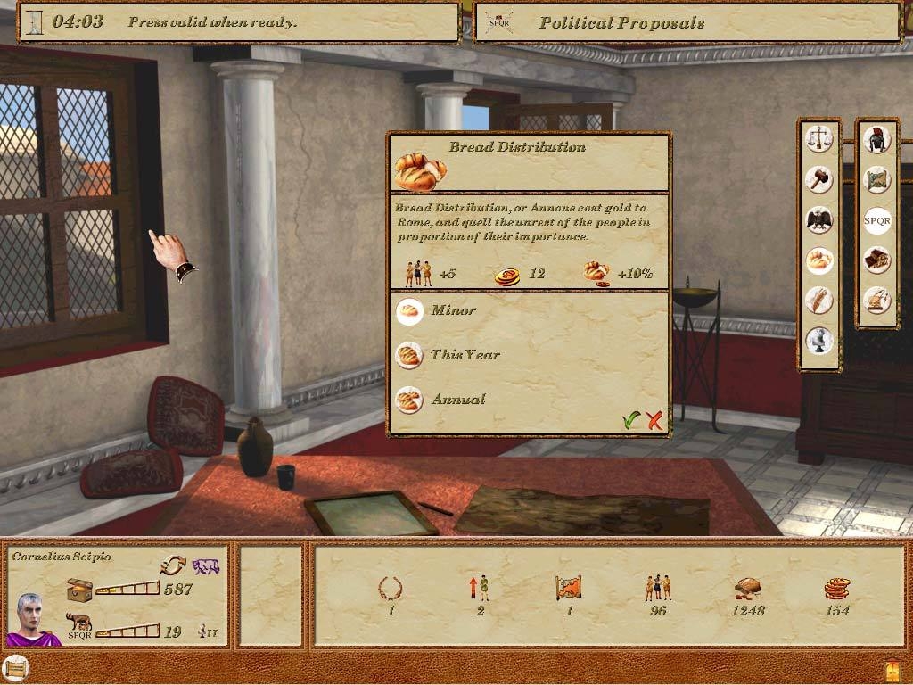 Скриншот из игры Pax Romana под номером 3