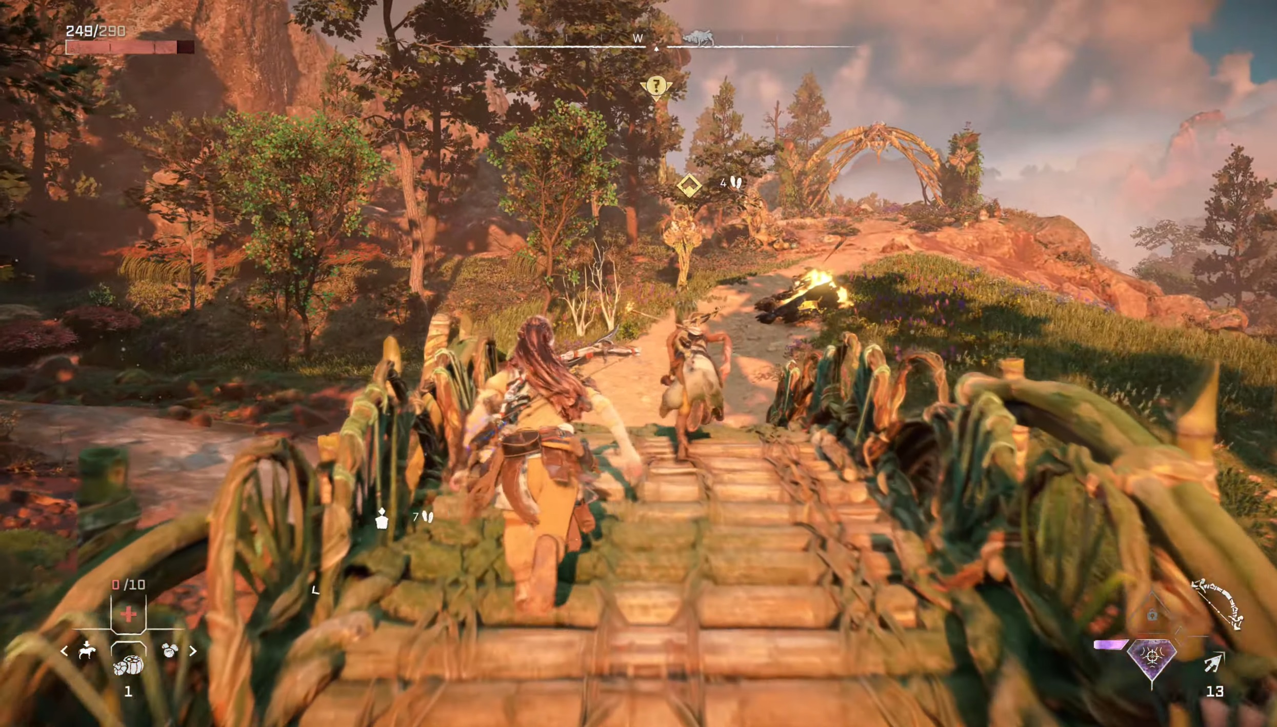 Скриншот из игры Horizon: Forbidden West под номером 19