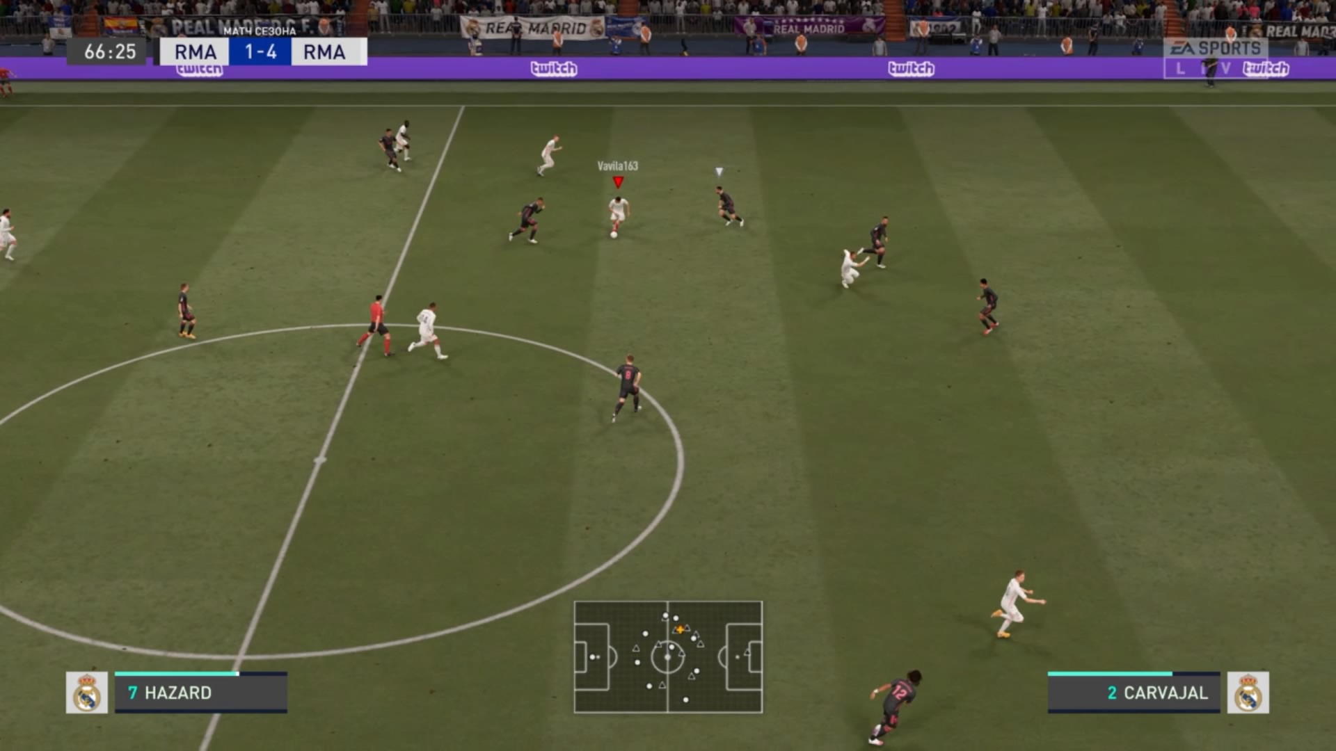 Скриншот из игры FIFA 21 под номером 7