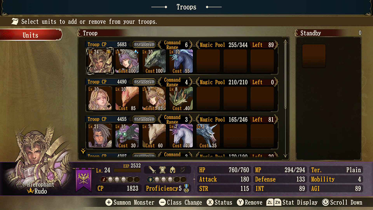 Скриншот из игры Brigandine: The Legend of Runersia под номером 3