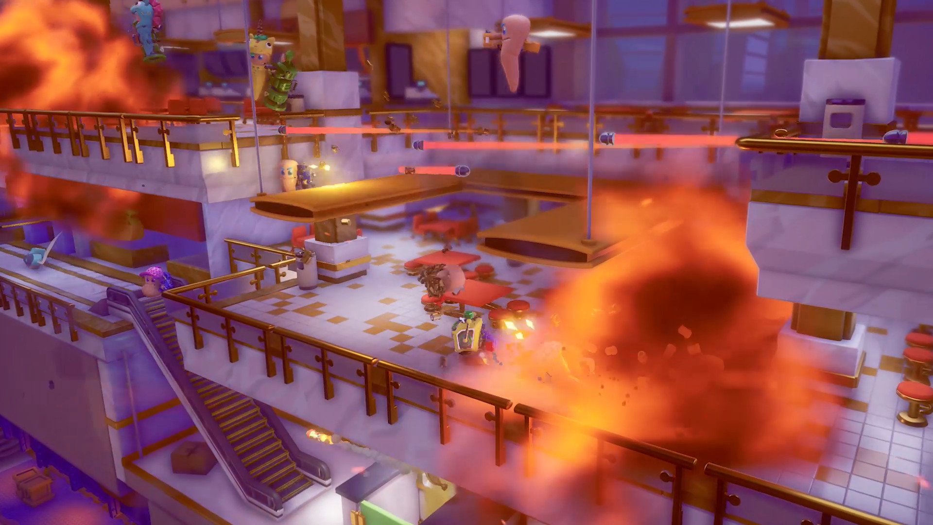 Скриншот из игры Worms Rumble под номером 1