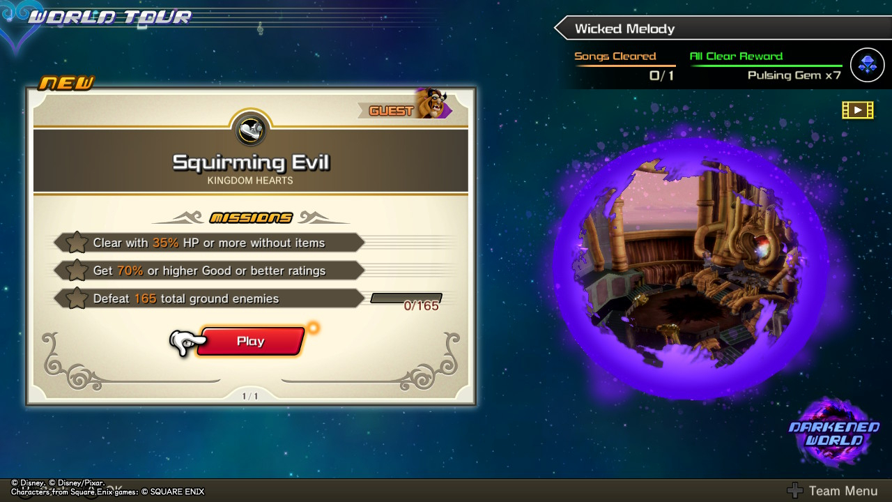 Скриншот из игры Kingdom Hearts: Melody of Memory под номером 1