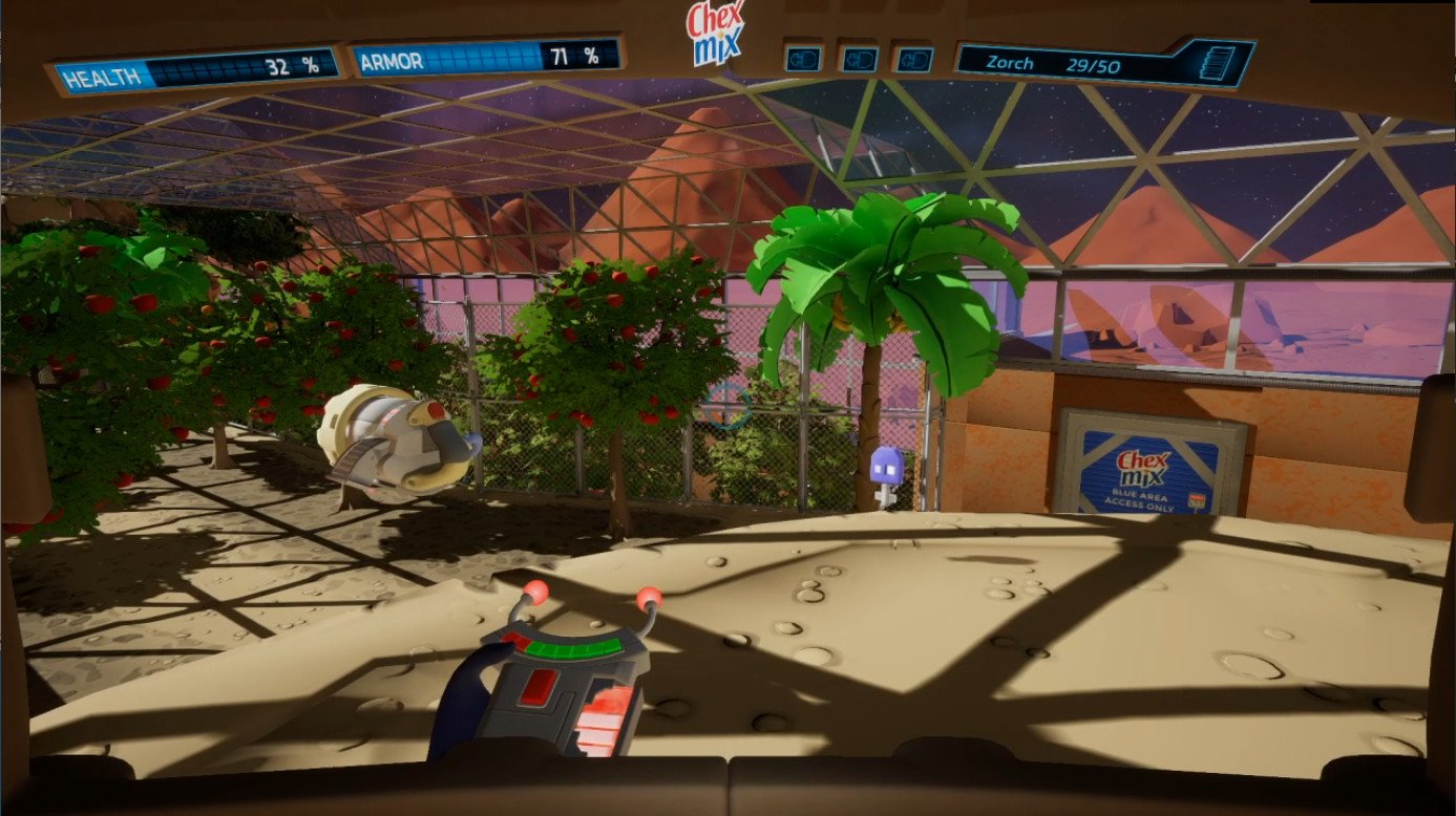 Скриншот из игры Chex Quest HD под номером 1