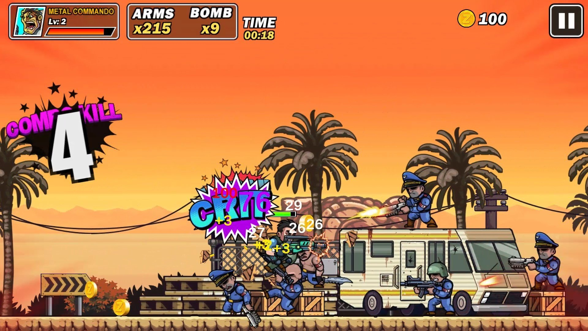 Скриншот из игры Metal Commando под номером 2