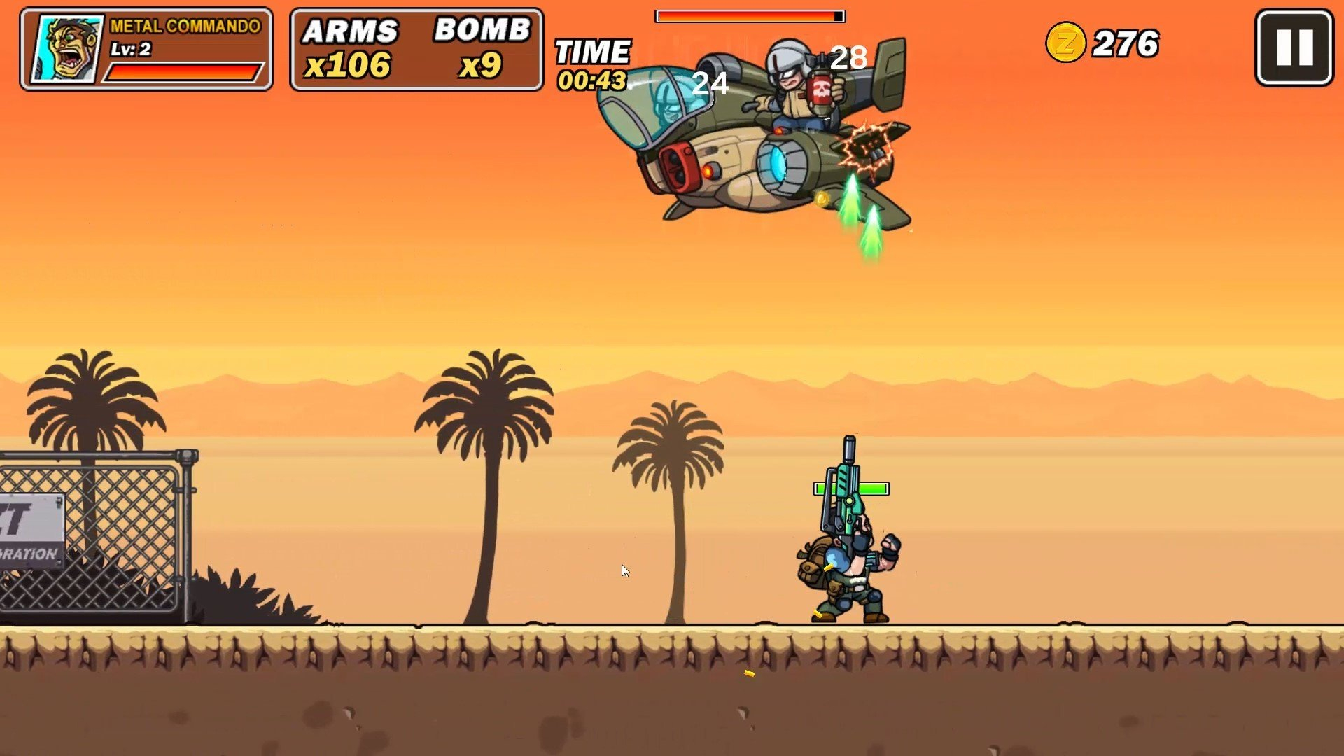 Скриншот из игры Metal Commando под номером 4