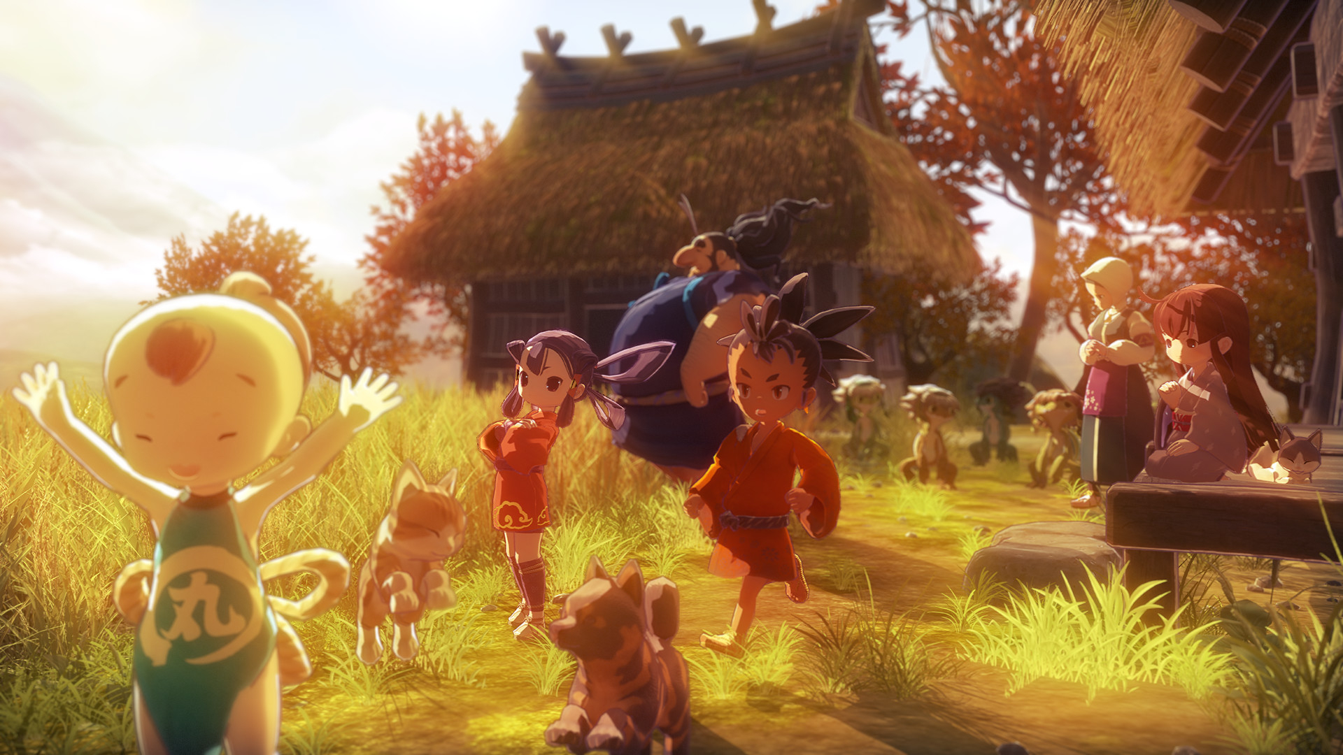 Скриншот из игры Sakuna: Of Rice and Ruin под номером 1