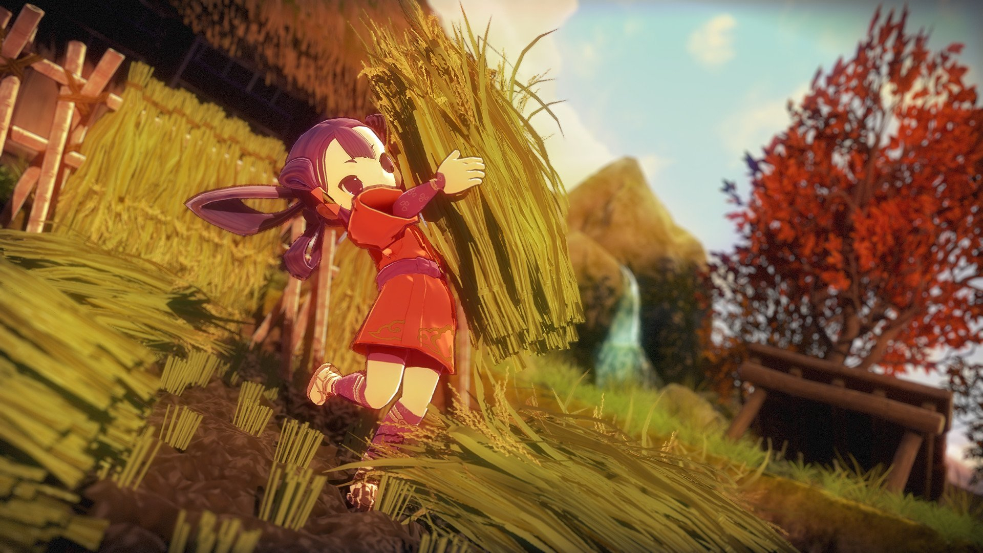 Скриншот из игры Sakuna: Of Rice and Ruin под номером 2
